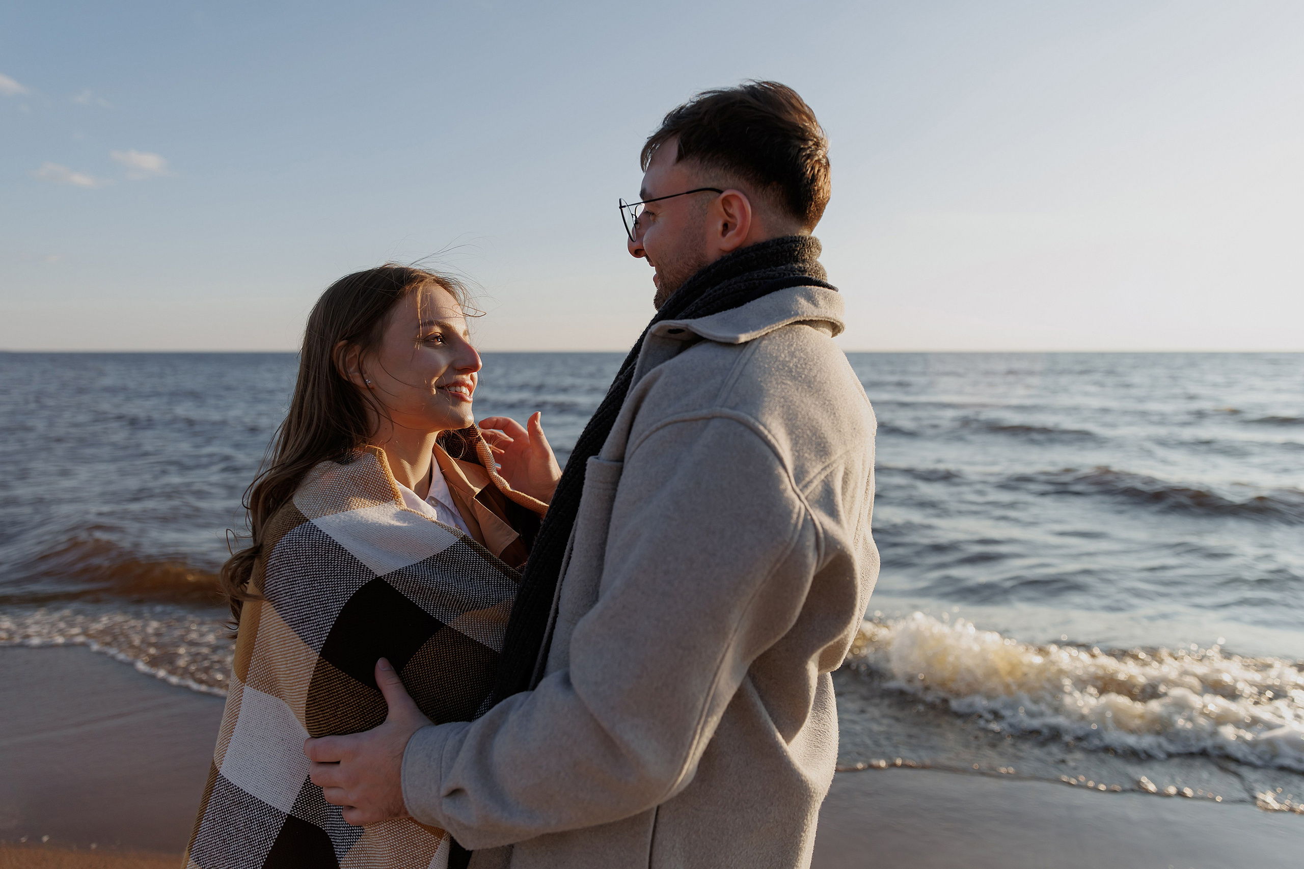 Ирина и Герман на Чудском. Свадебный фотограф в Пскове и Санкт-Петербурге | Анна Голикова