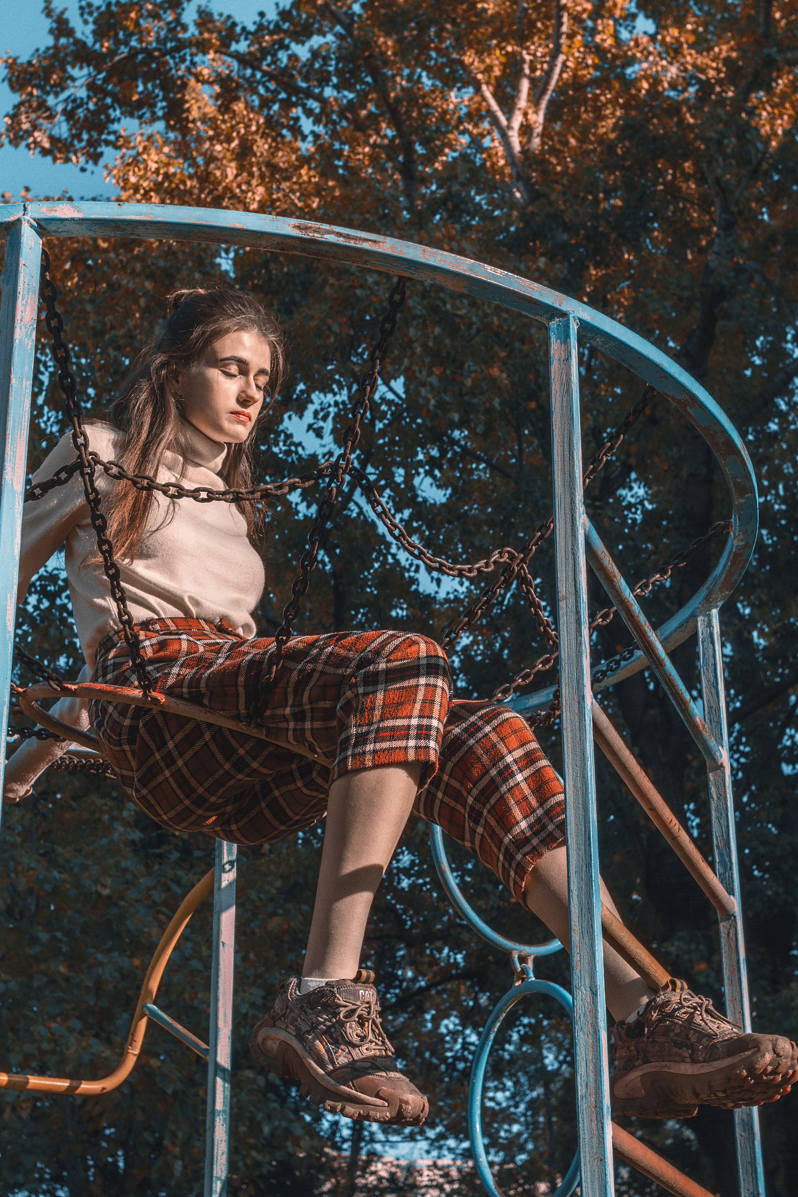 Осень. Фотограф в Новокузнецке