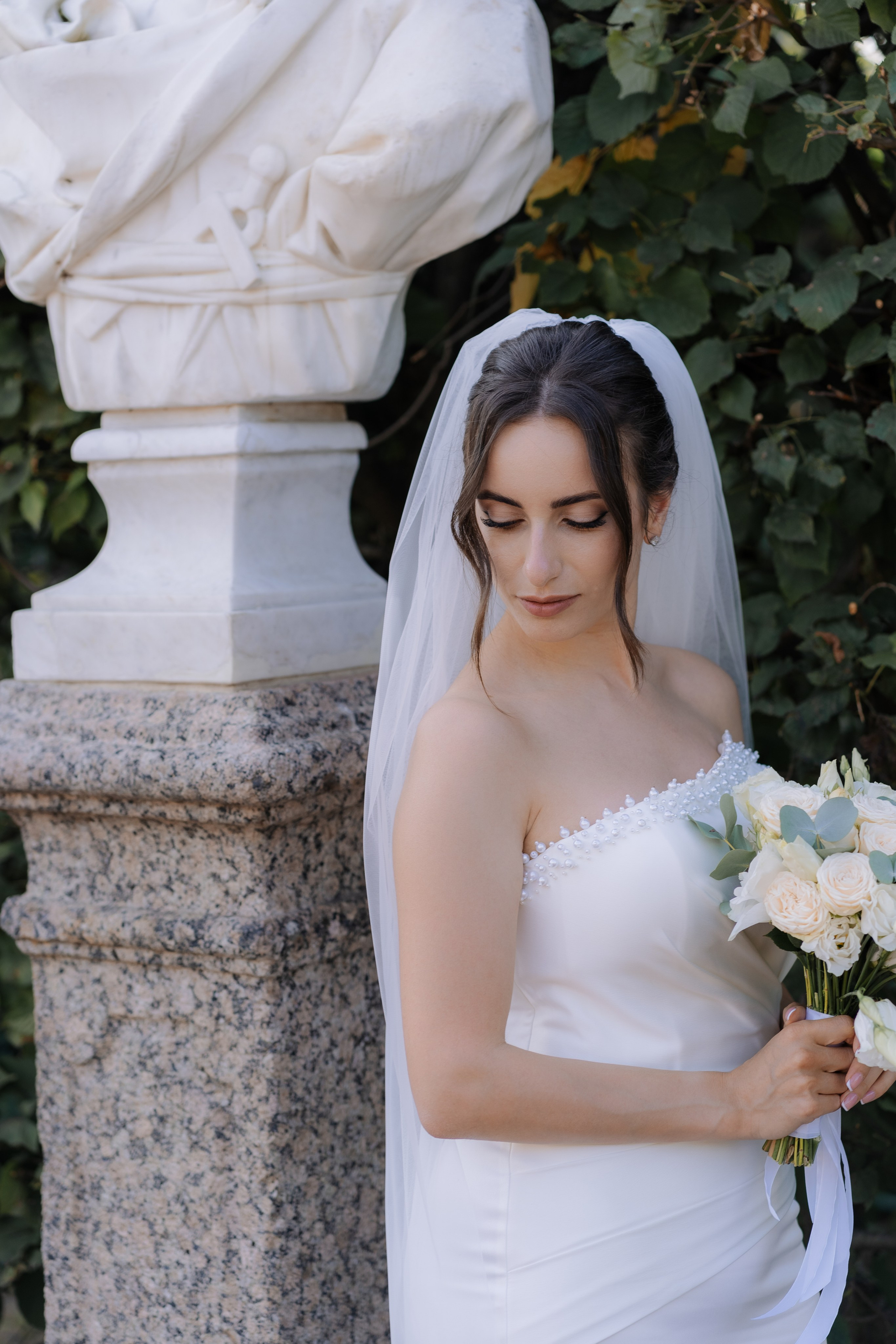 Свадебная фотосессия в Москве, парк Кусково. Свадебный фотограф в Москве Анна Полушина