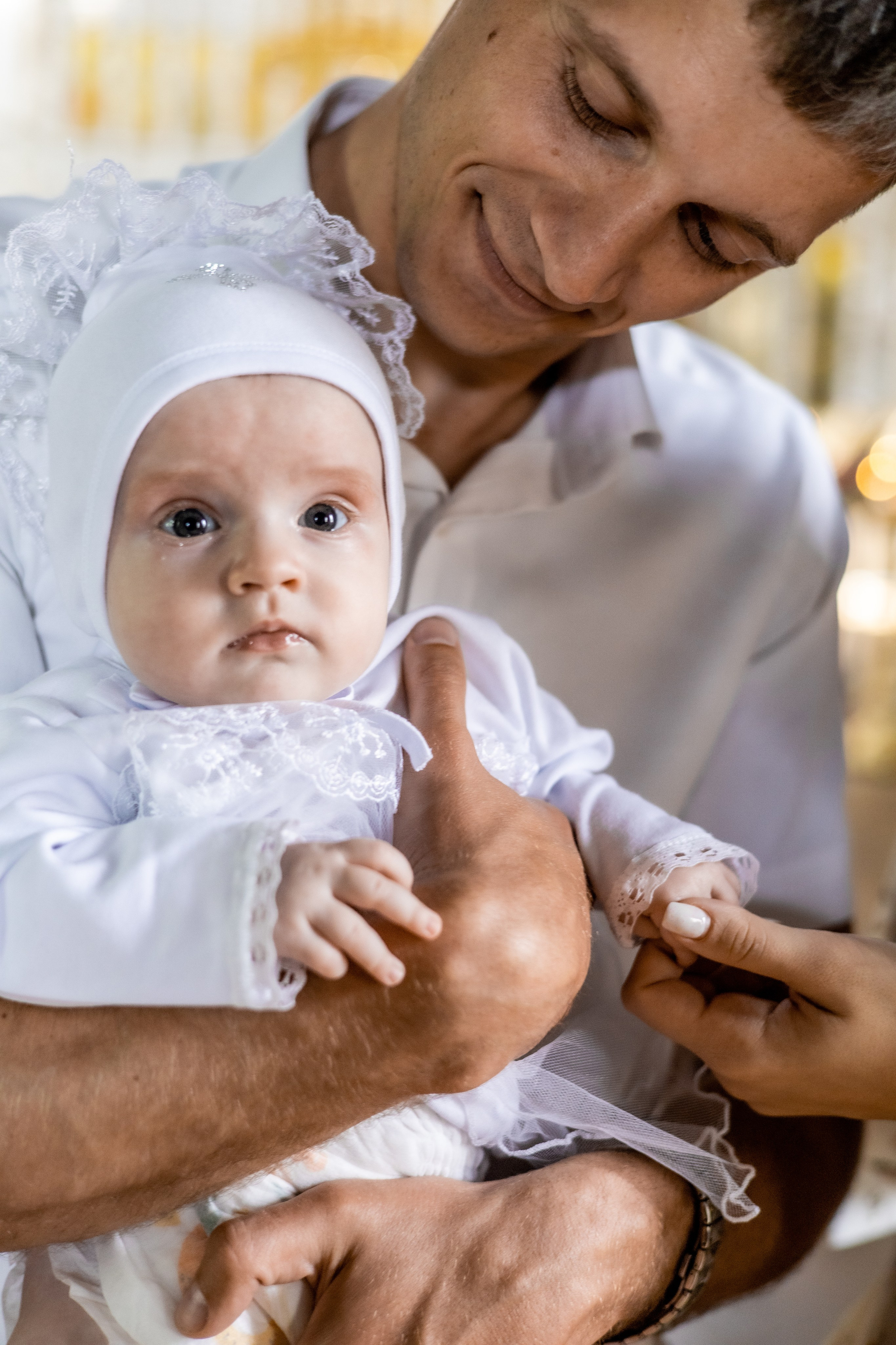 Крещение Ульяны и Вероники. Фотограф Надежда Лукьянова