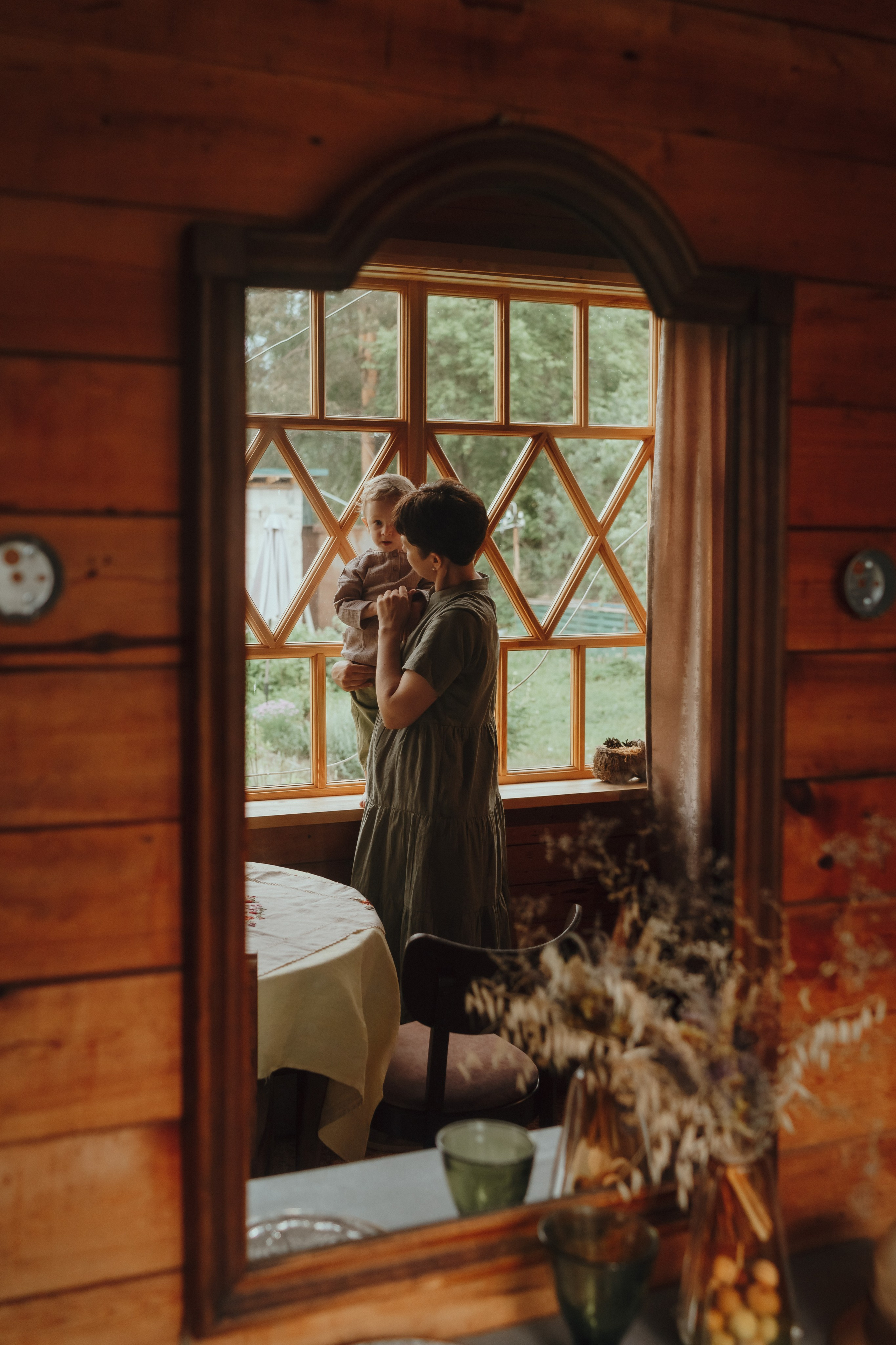 Домашняя фотосессия на даче у Надежды