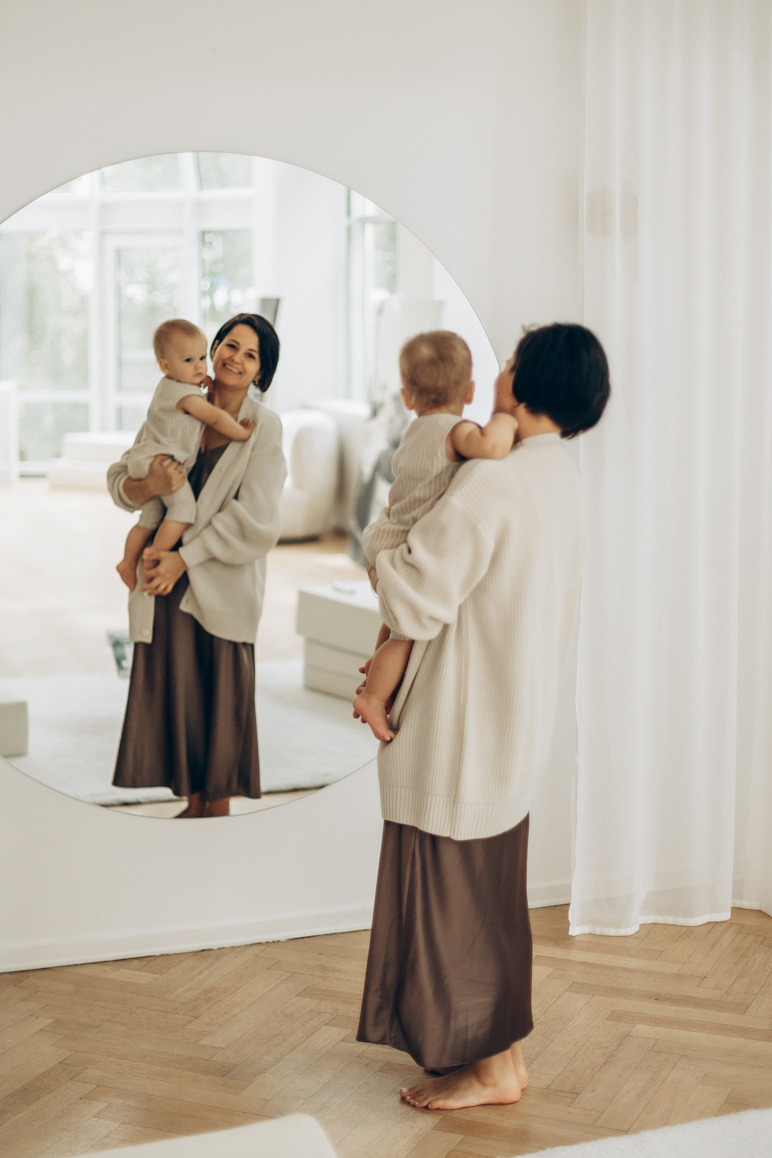 Фотосессия с малышом в студии. Семейный фотограф в Москве и Королеве Евгения Баукова