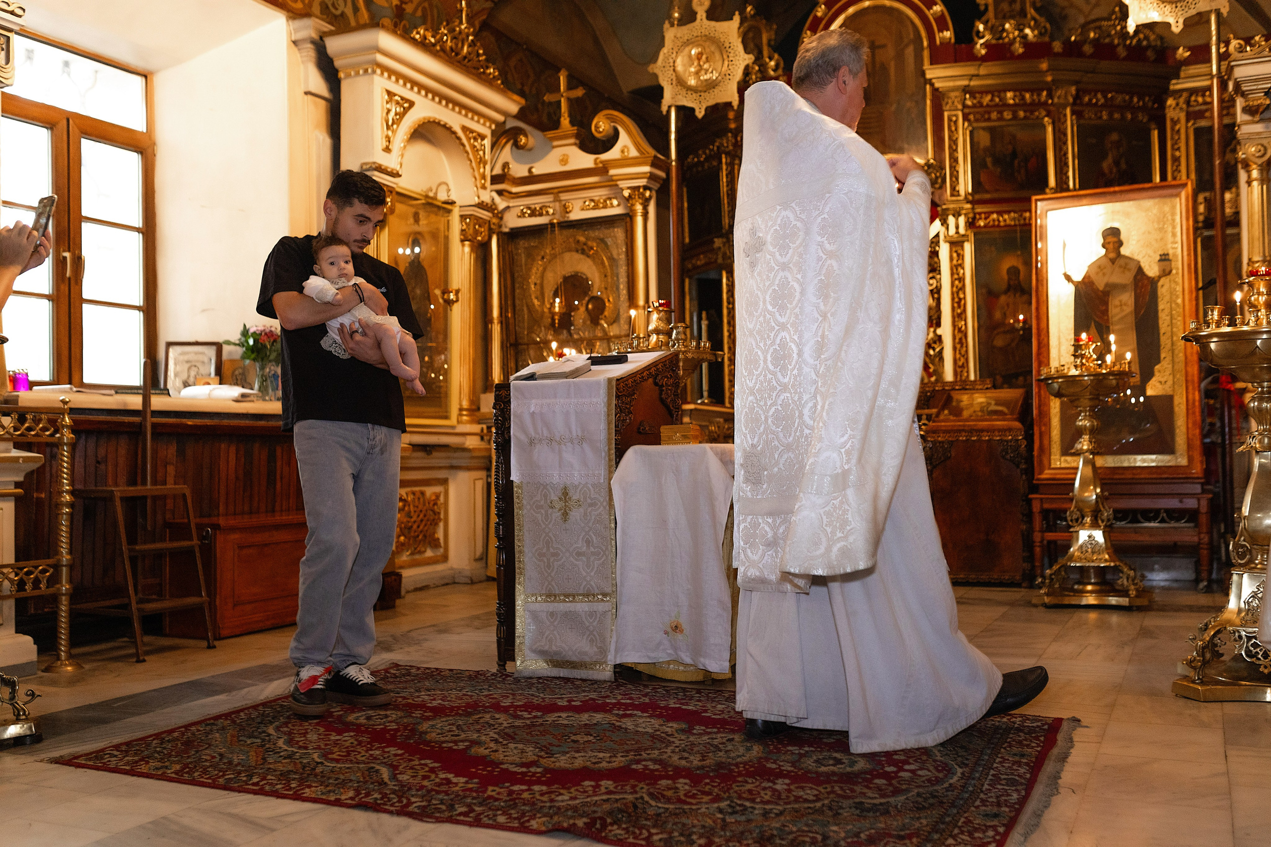 Таинство крещения Лилии. Фотограф в Железнодорожном и Балашихе