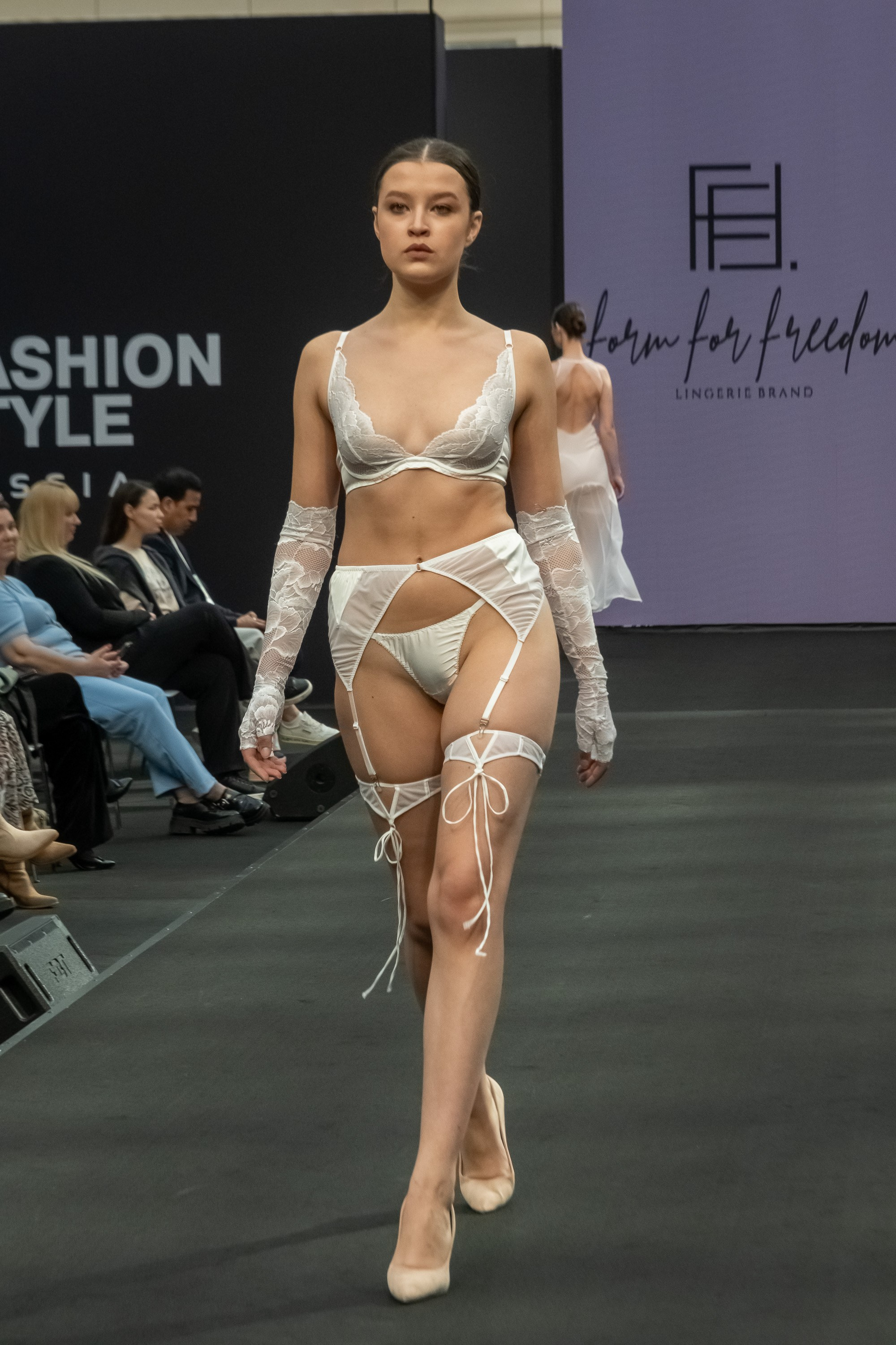 Репортажная фотосессия на выставке Fashion Stile