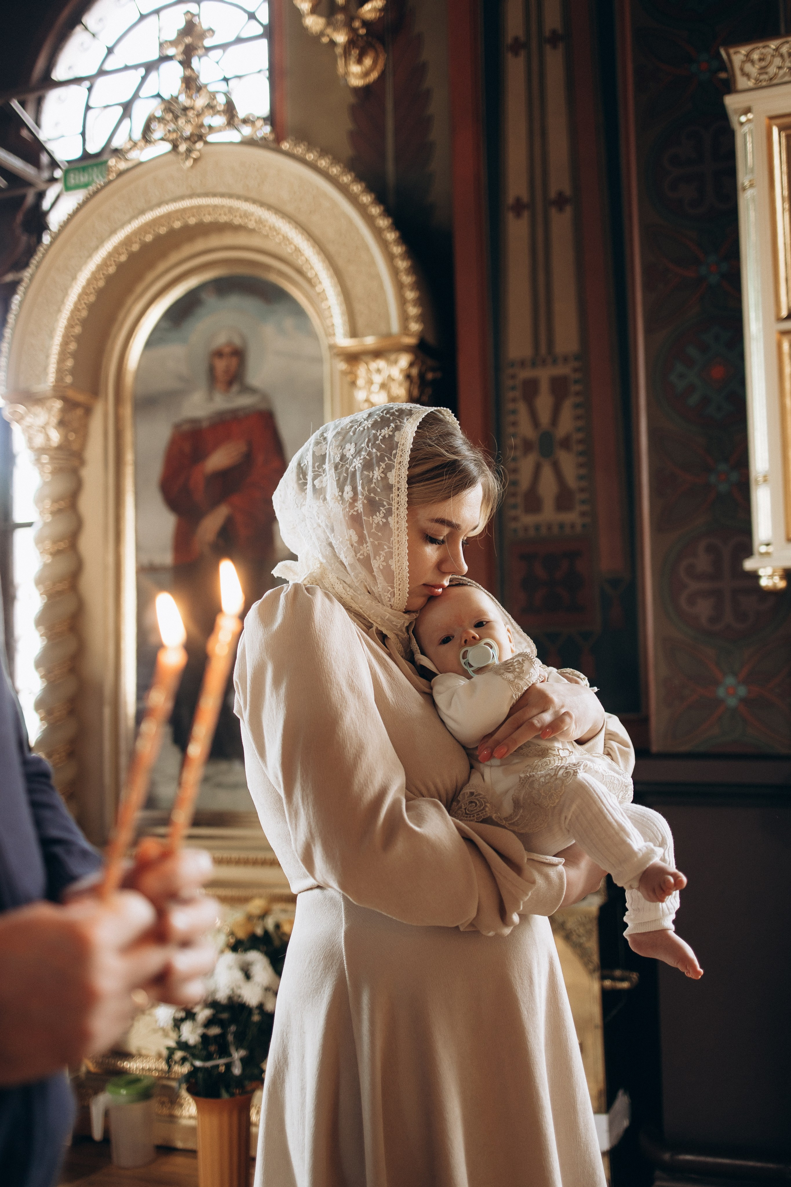 Крещение Аврелии. Самый теплый фотограф в Краснодаре Рябоконь Ксения