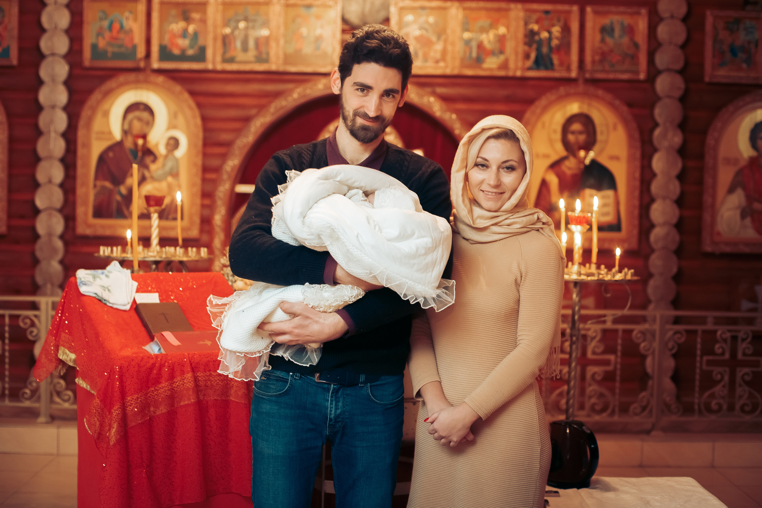 Крещение Вероники. Свадебный фотограф в Краснодаре Николай Крауз