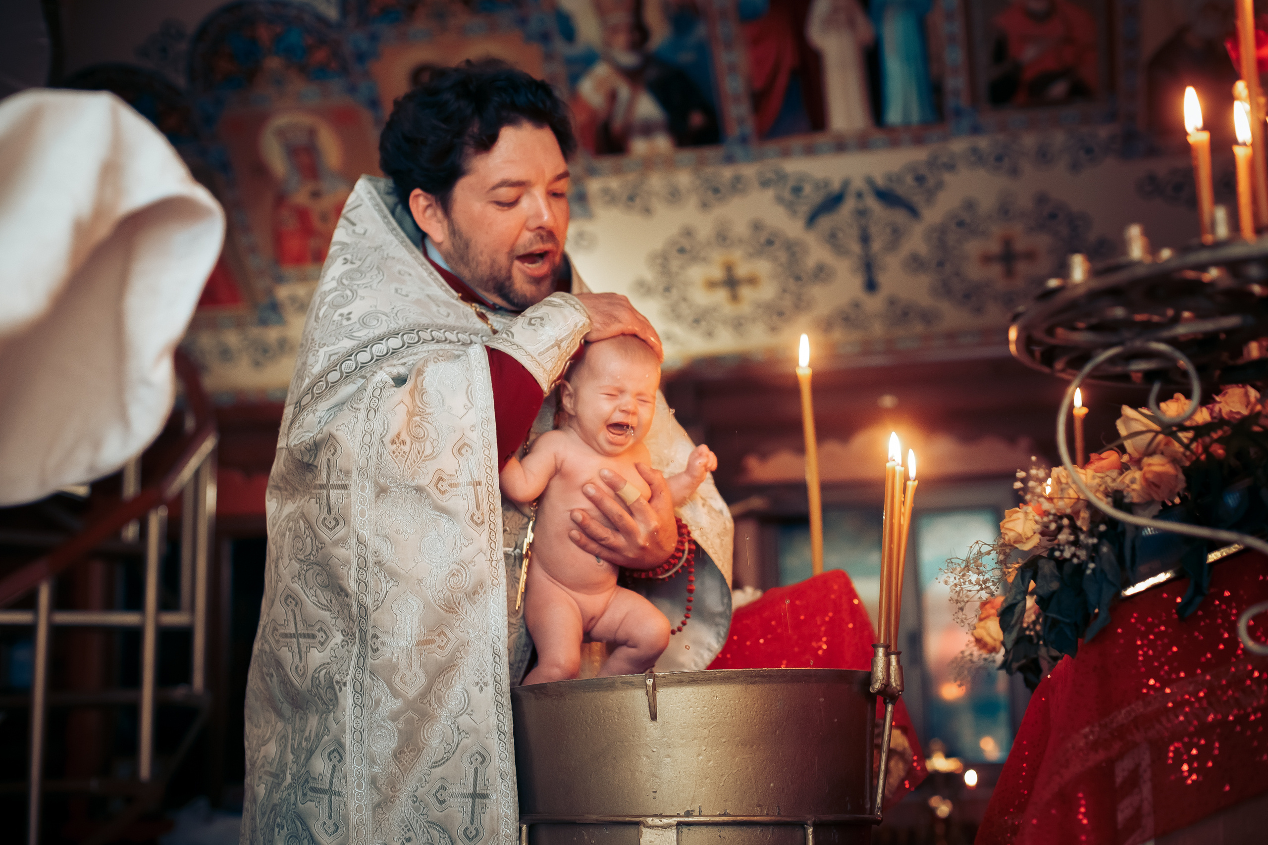 Крещение Вероники. Свадебный фотограф в Краснодаре Николай Крауз