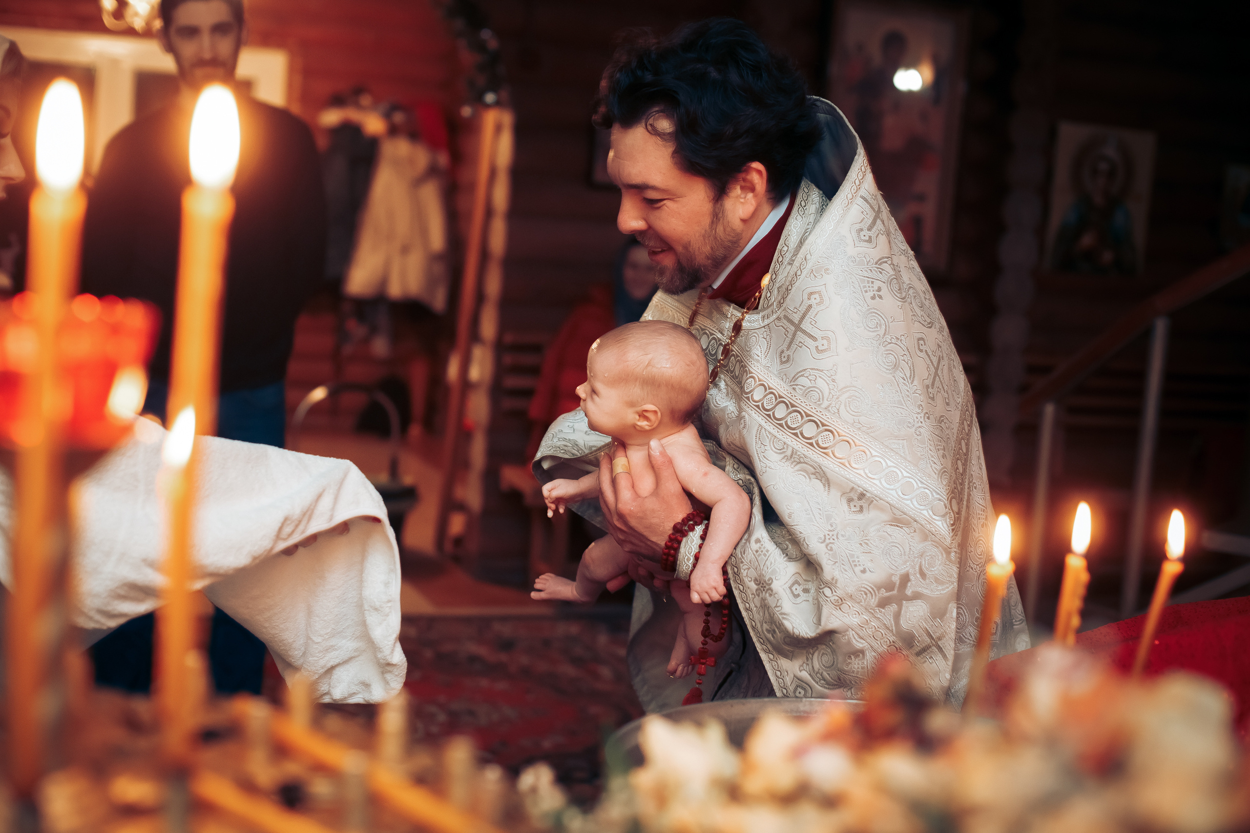 Крещение Вероники. Свадебный фотограф в Краснодаре Николай Крауз