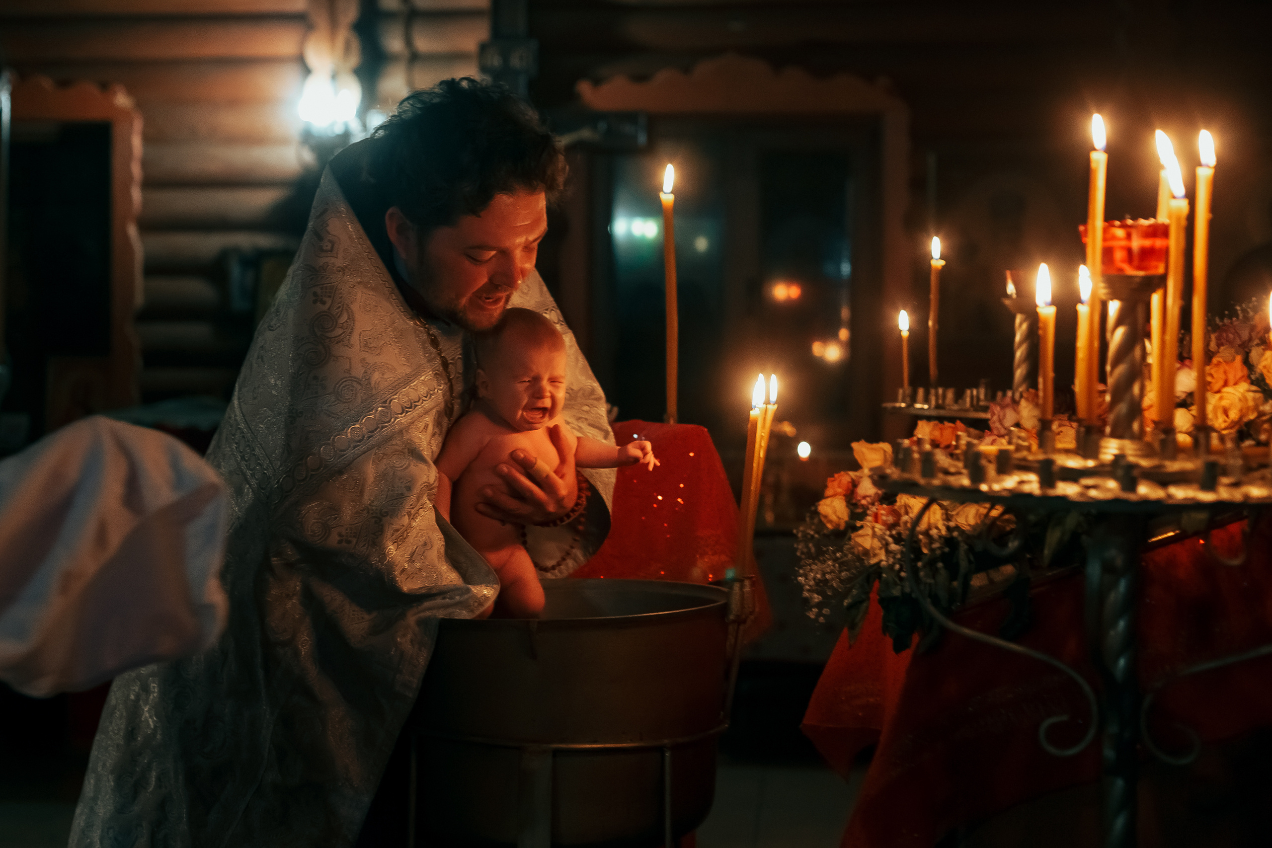 Крещение Вероники. Свадебный фотограф в Краснодаре Николай Крауз