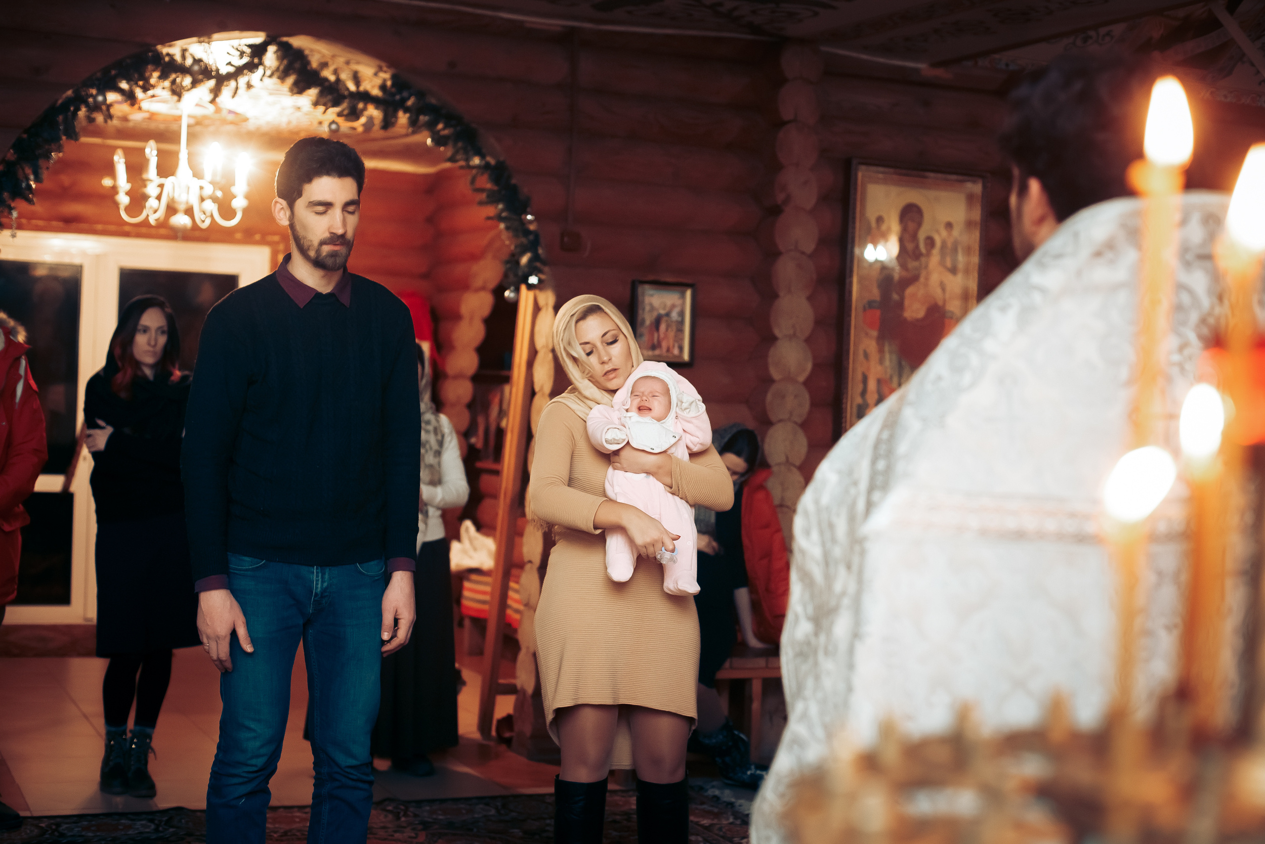 Крещение Вероники. Свадебный фотограф в Краснодаре Николай Крауз