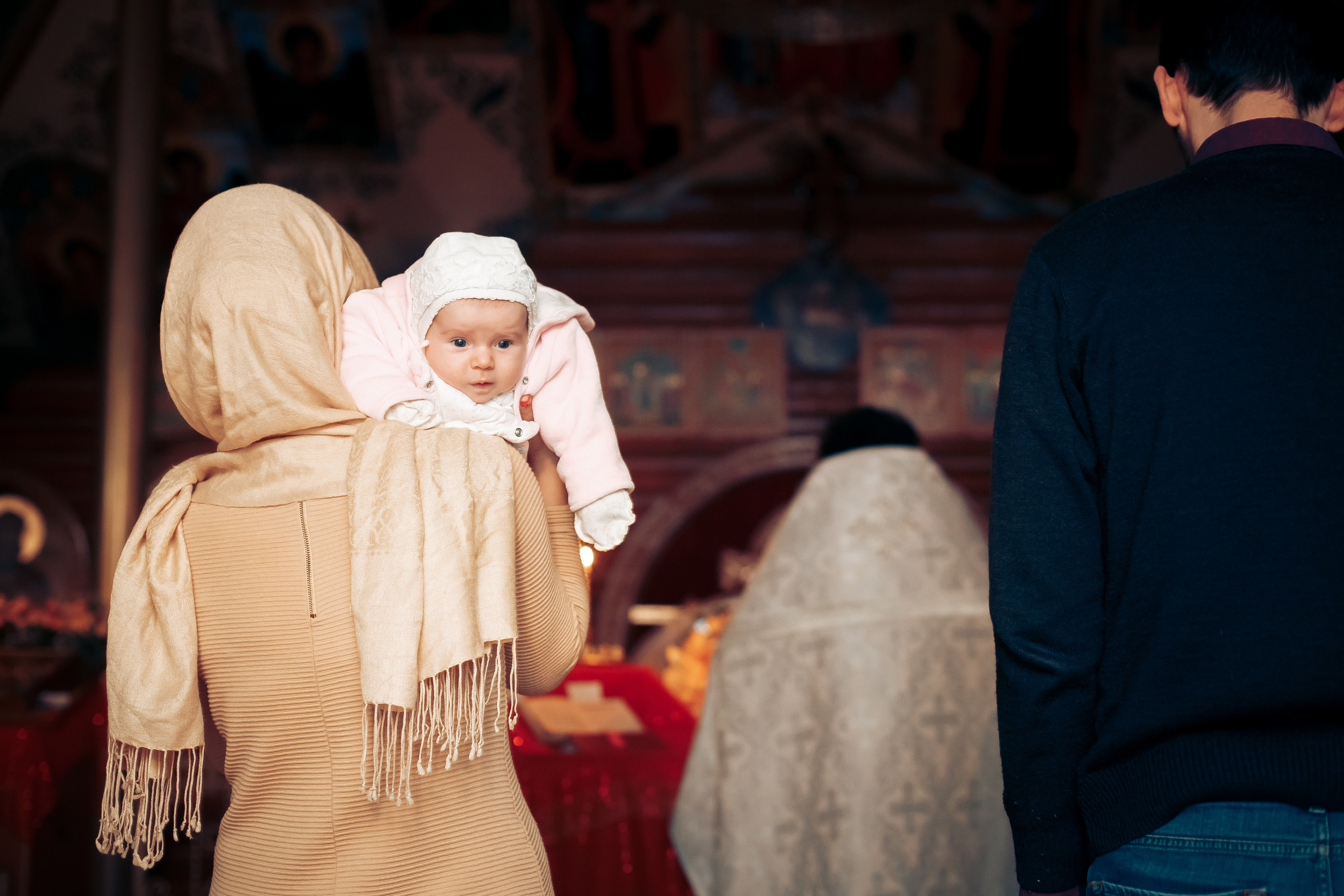 Крещение Вероники. Свадебный фотограф в Краснодаре Николай Крауз