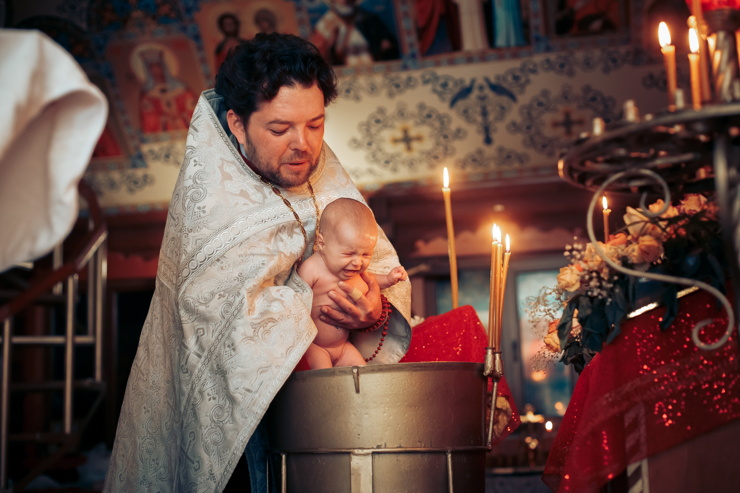 Крещение Вероники. Свадебный фотограф в Краснодаре Николай Крауз