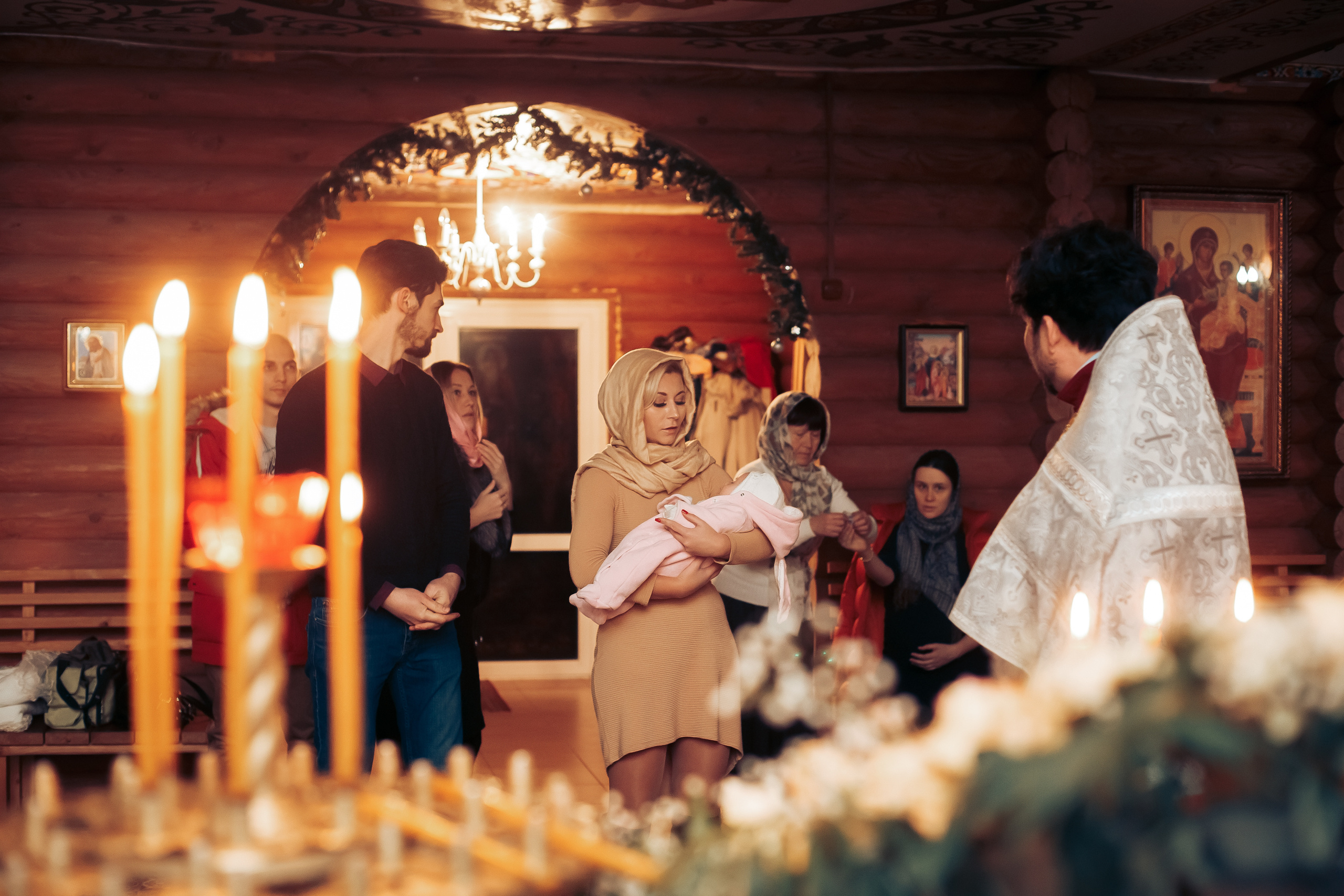 Крещение Вероники. Свадебный фотограф в Краснодаре Николай Крауз