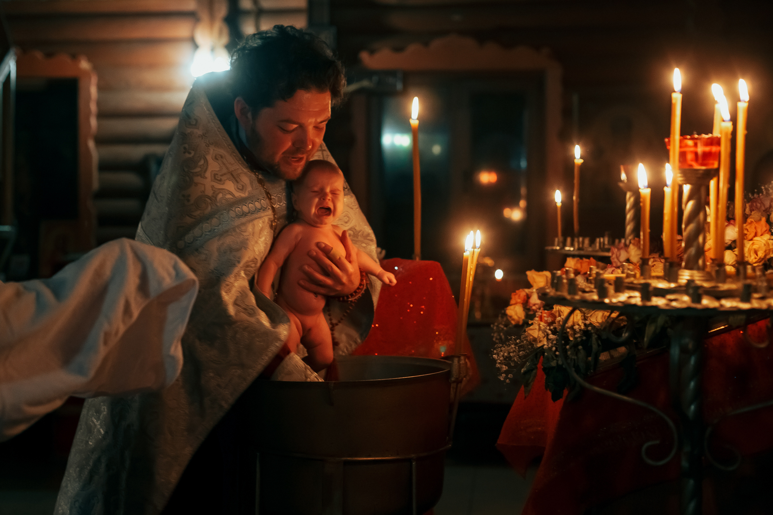 Крещение Вероники. Свадебный фотограф в Краснодаре Николай Крауз