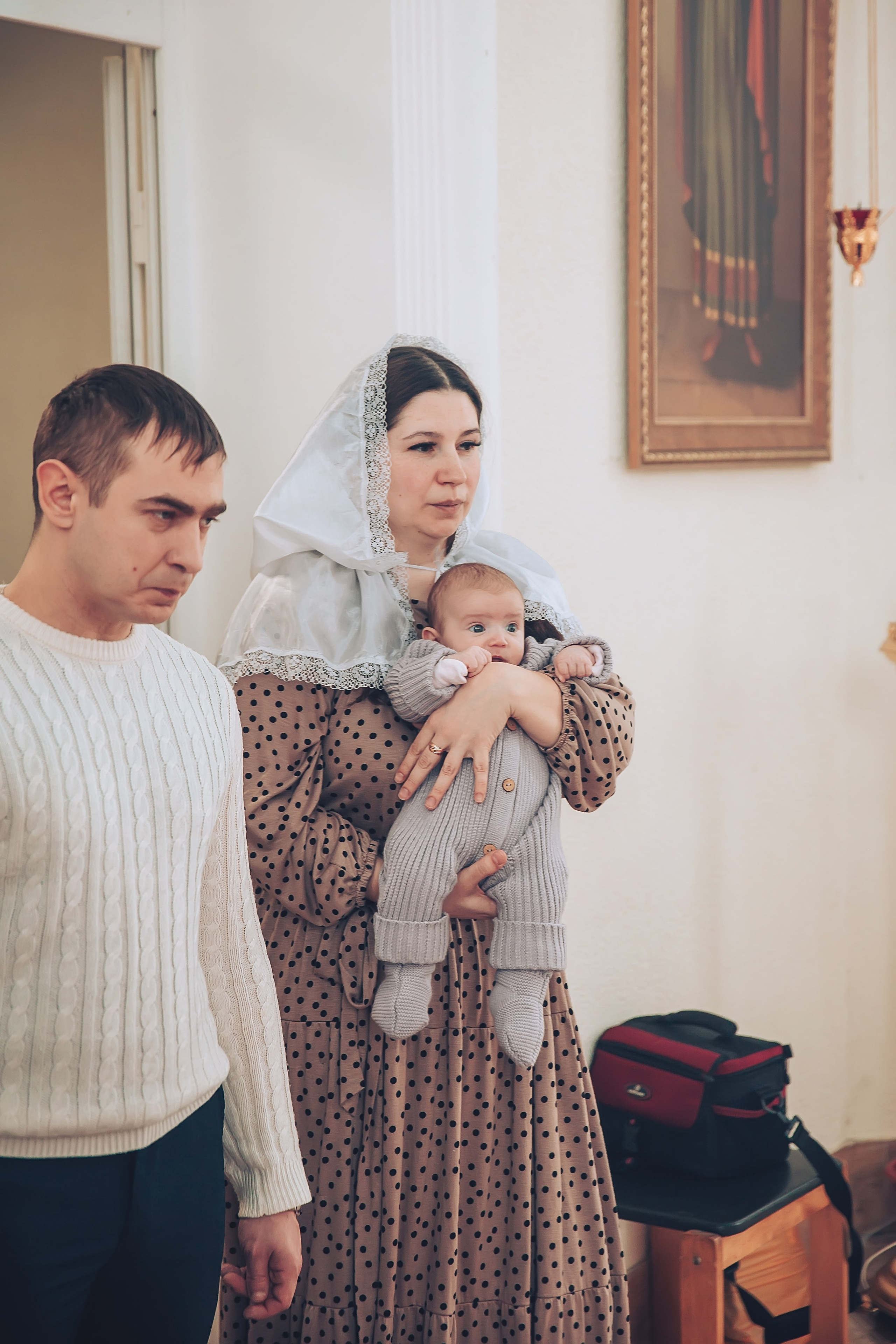 Крещение Анастасии. Школьный и детский фотограф Старожилово