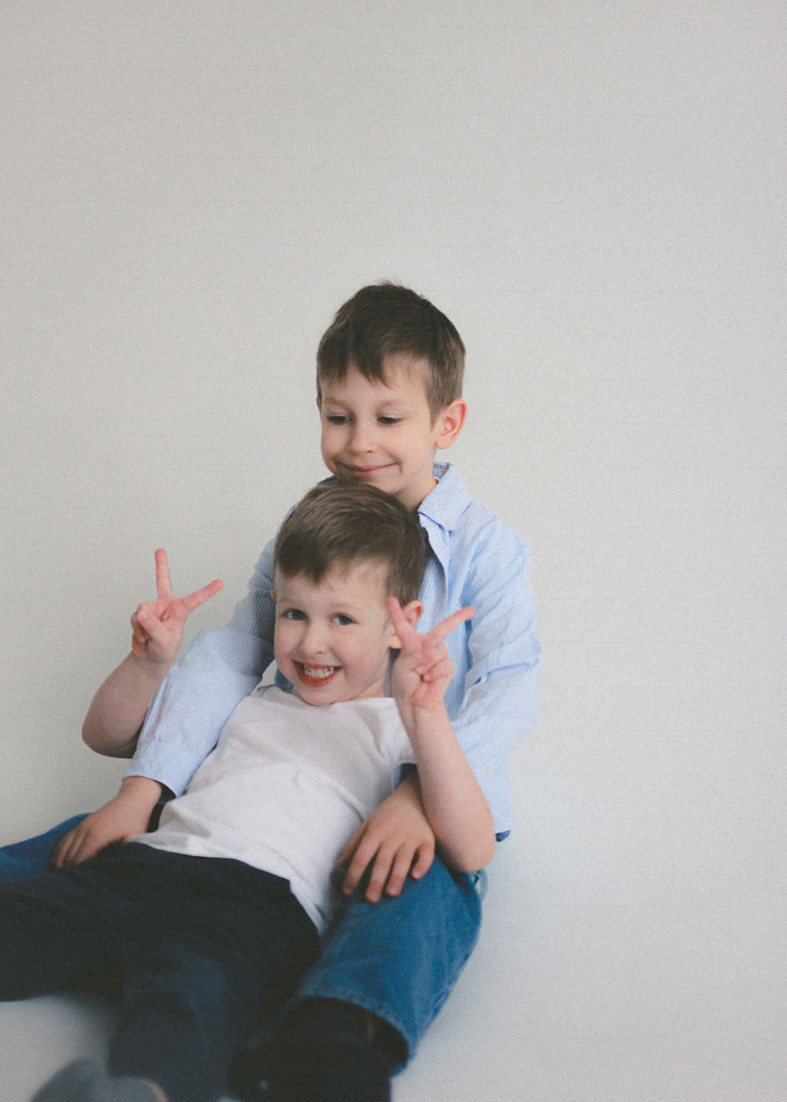 Дима, Катя и Миша с Сашей. Александра Крашевская. Портретный фотограф в Москве и Санкт-Петербурге