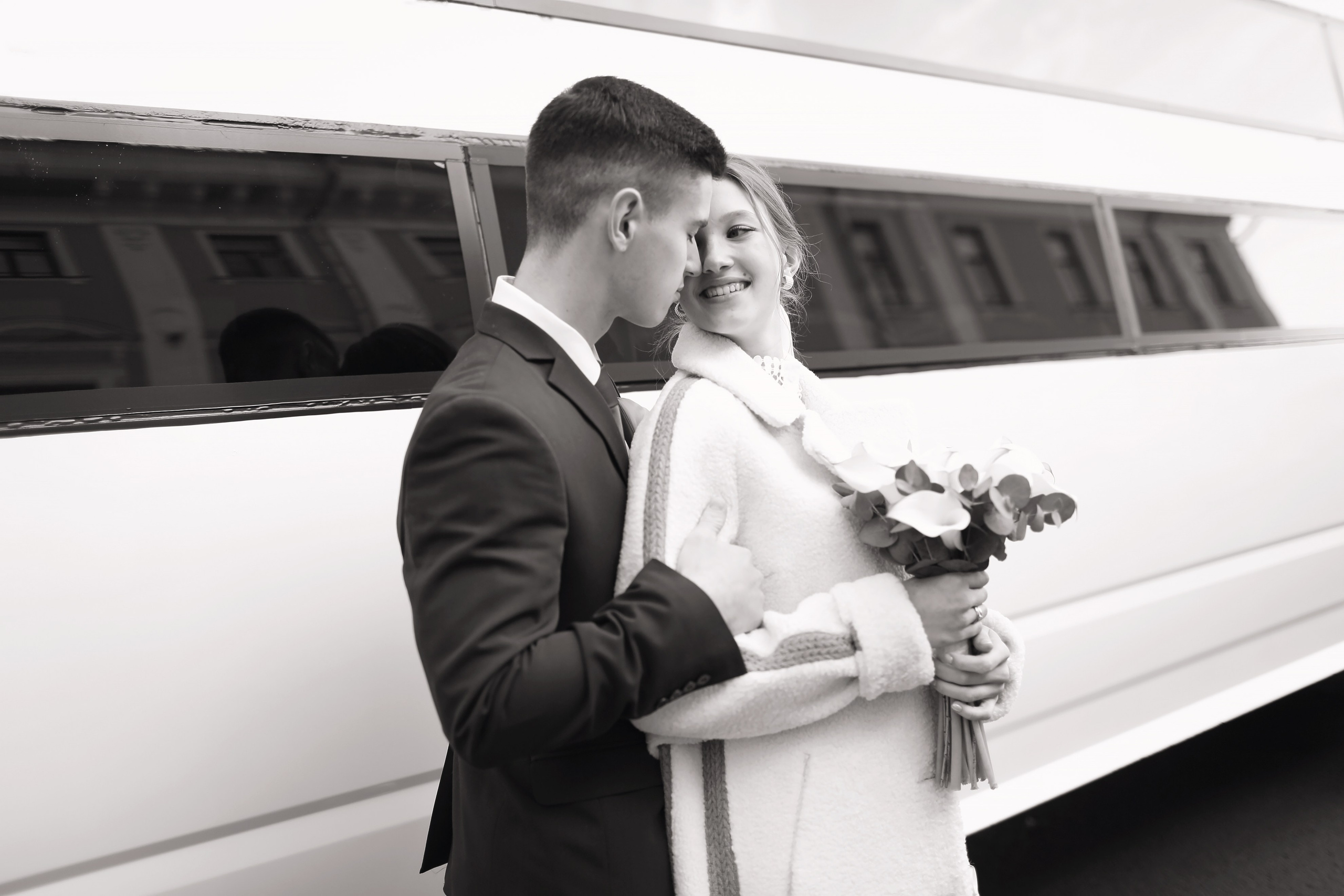 Съемка пары в осеннем городе и в студии. Свадебный и репортажный фотограф в Ярославле и Санкт-Петербурге Роман Микрюков