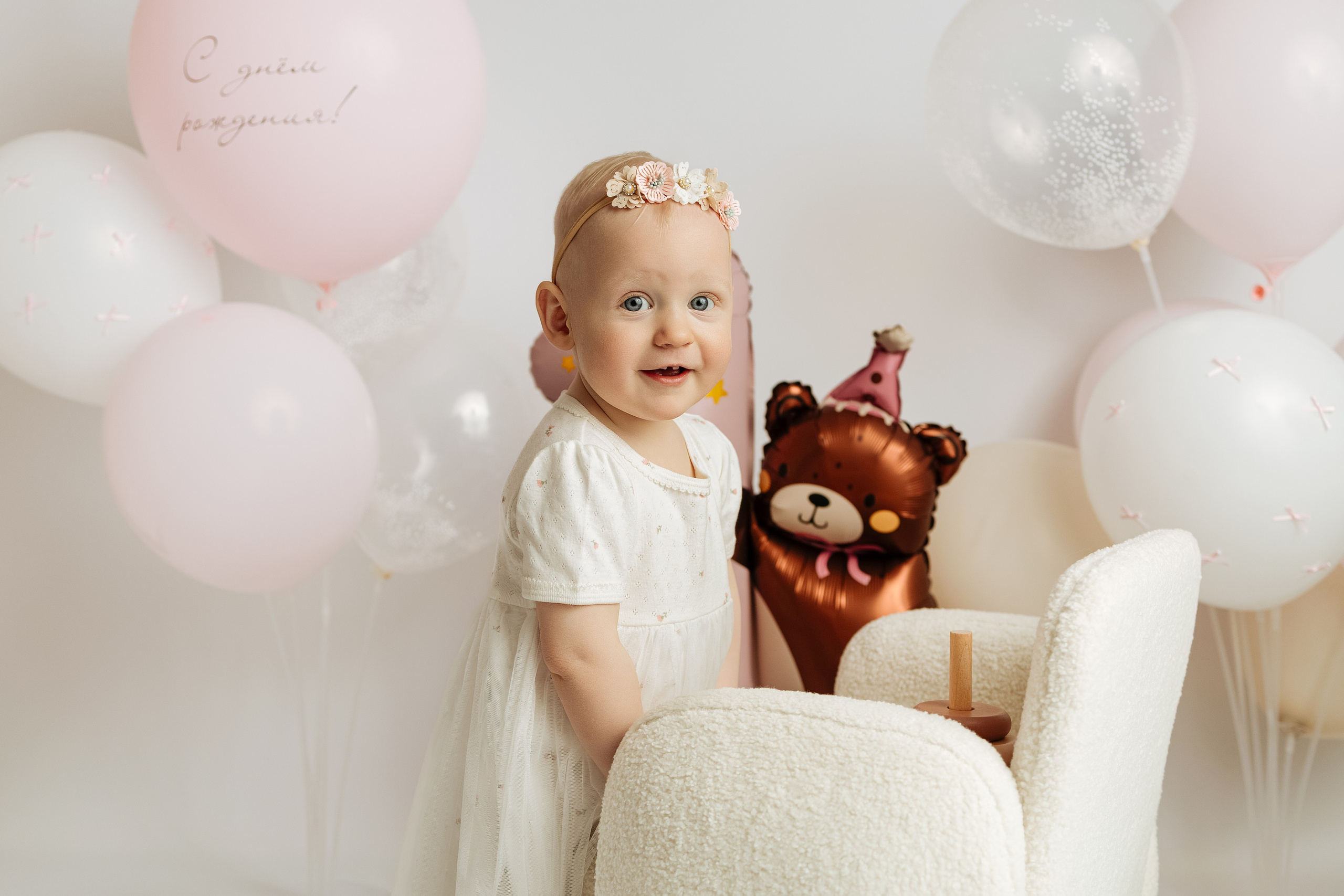 Кира 1 год. Фотограф новорожденных в Санкт-Петербурге Екатерина Иванова