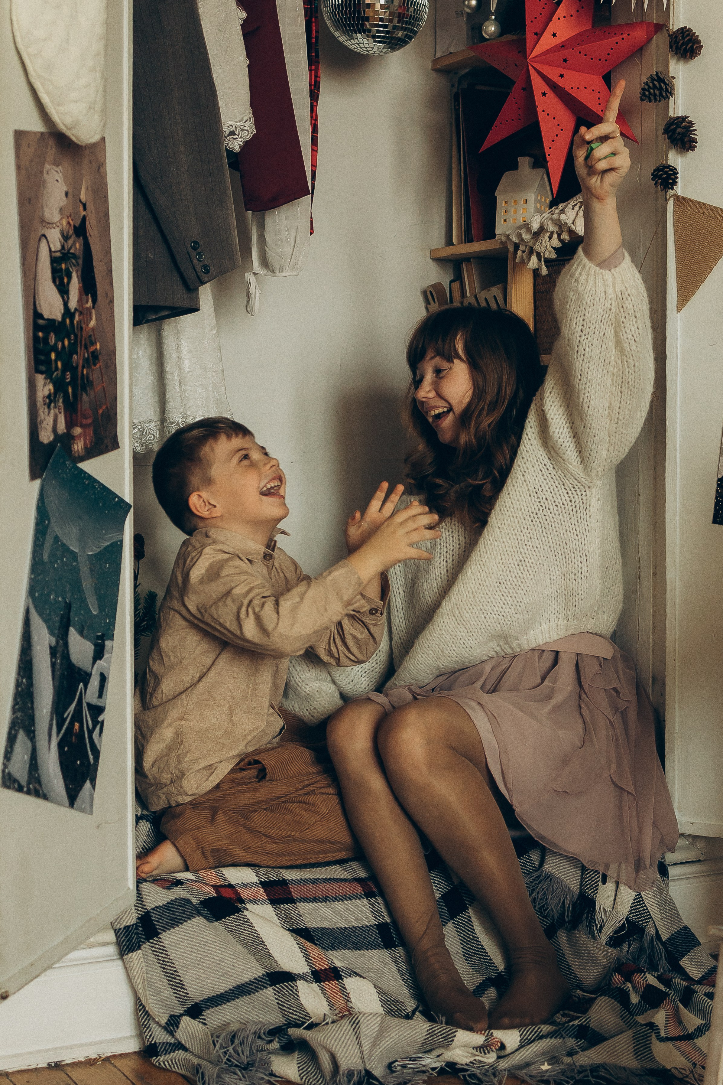 Про новогоднее счастье. Семейный фотограф в Москве Алла Суворова
