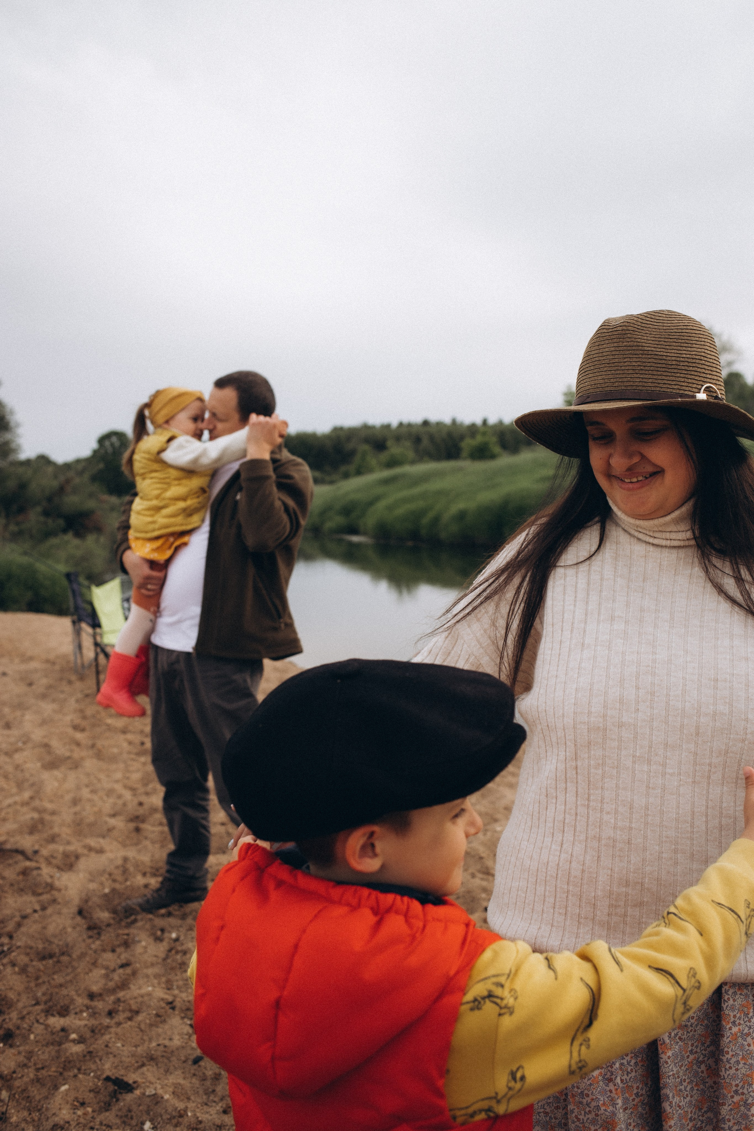 Вася, Юля, Сева и Полинка. Семейный и свадебный фотограф Анна Кожокарь