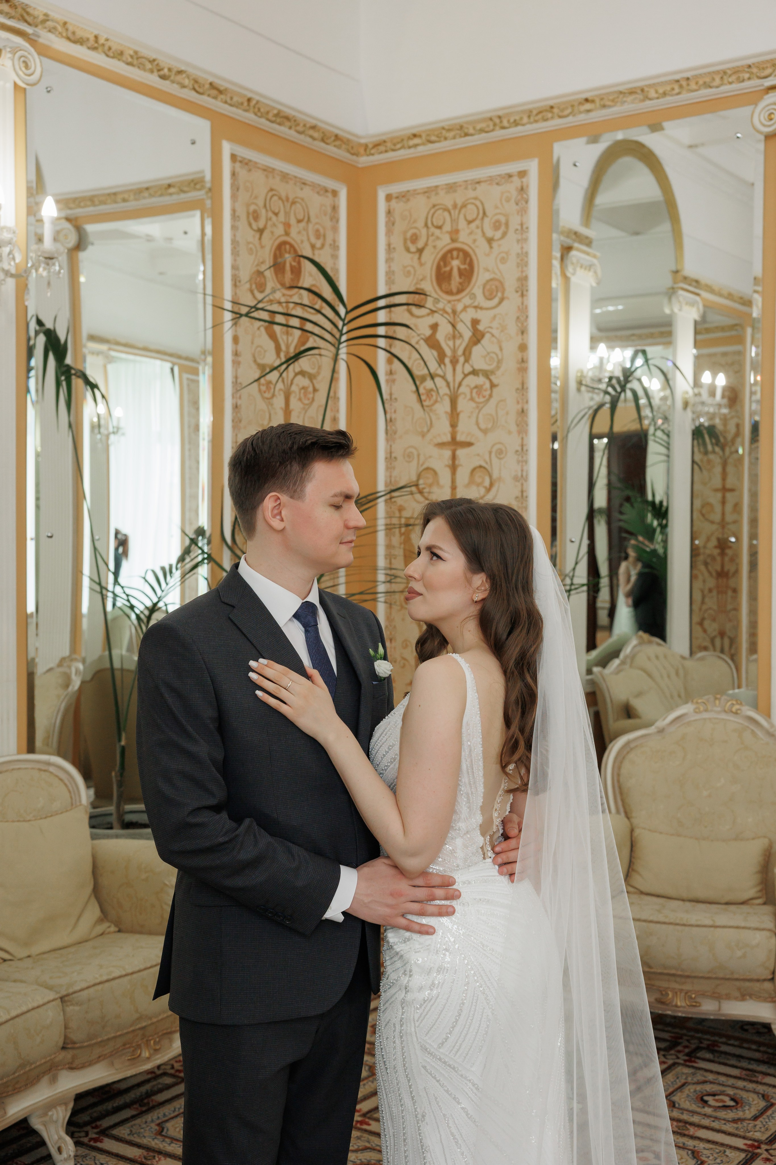 Даша и Дима, Грибоедовский ЗАГС. Свадебный и репортажный фотограф (Москва, Королев и другие)