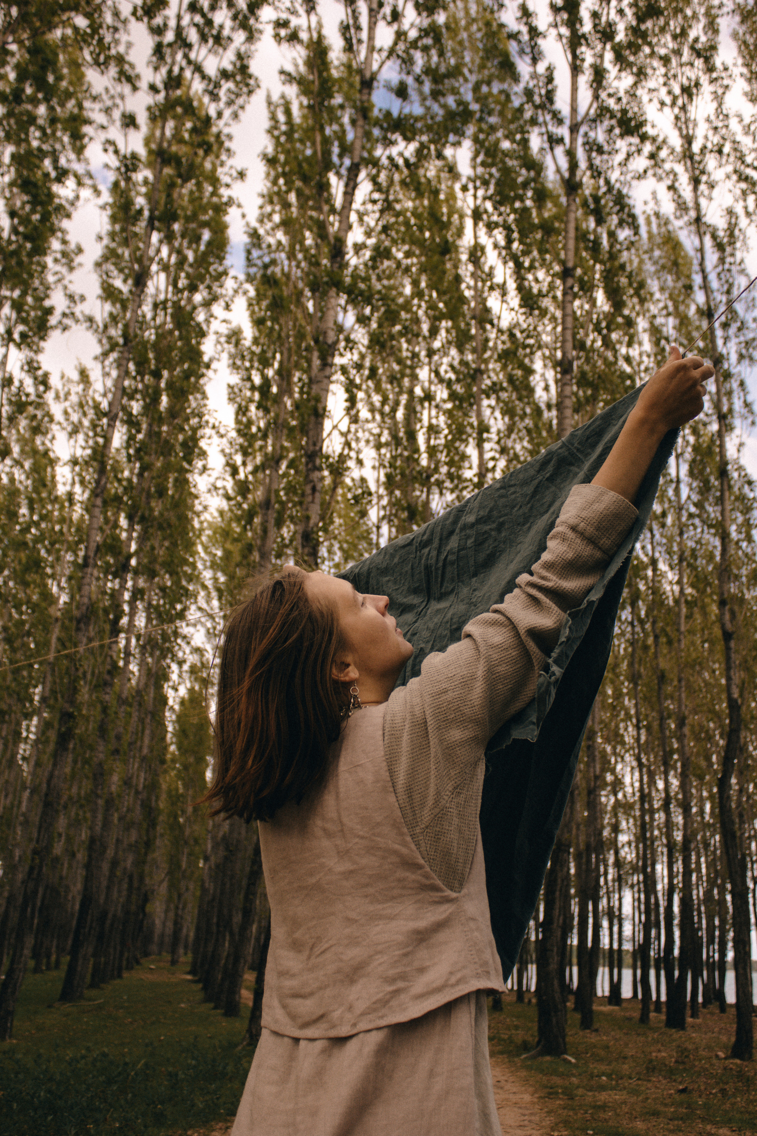 Настя.Ткань. Natalya Bondareva Photographу