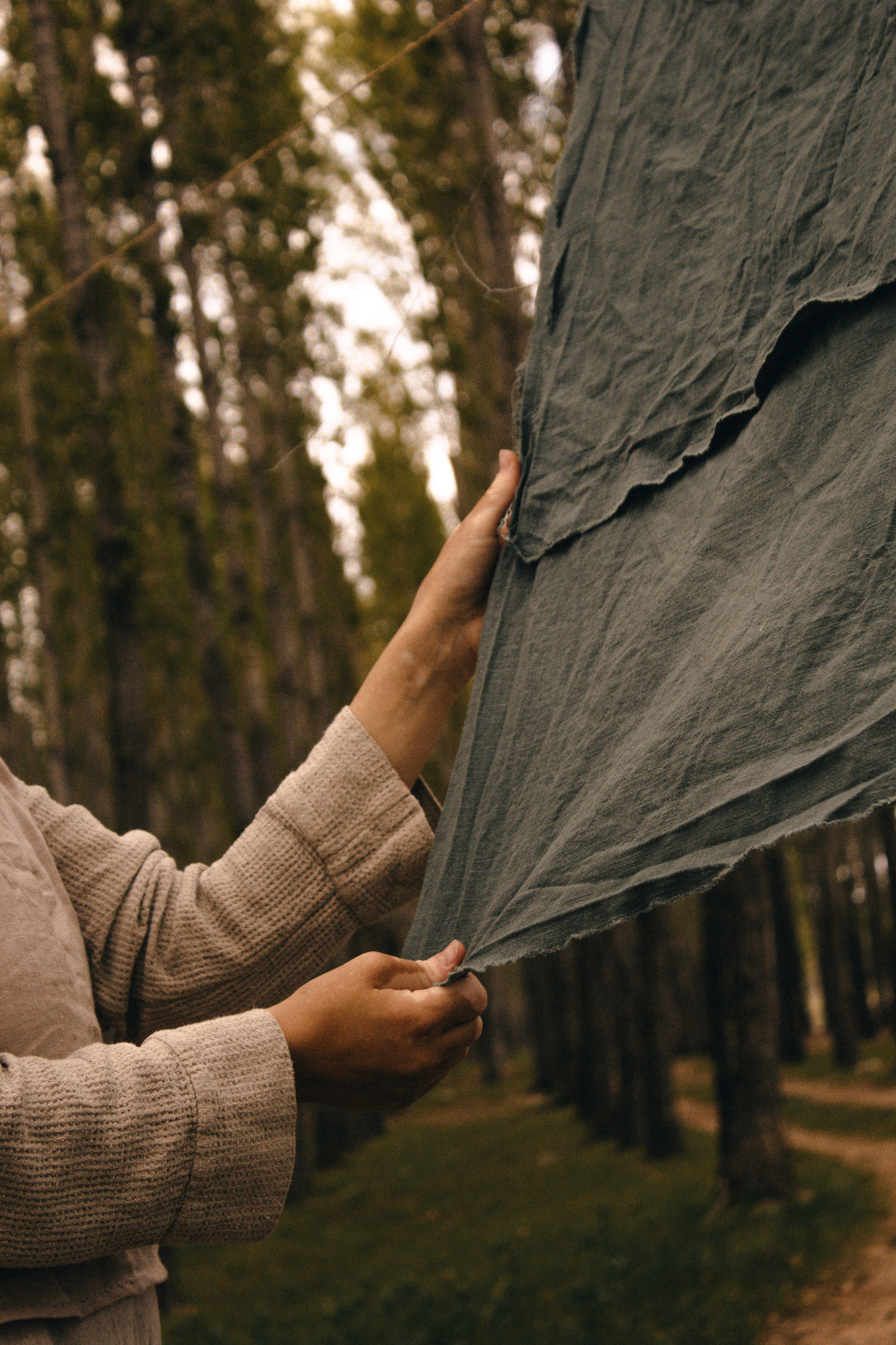 Настя.Ткань. Natalya Bondareva Photographу