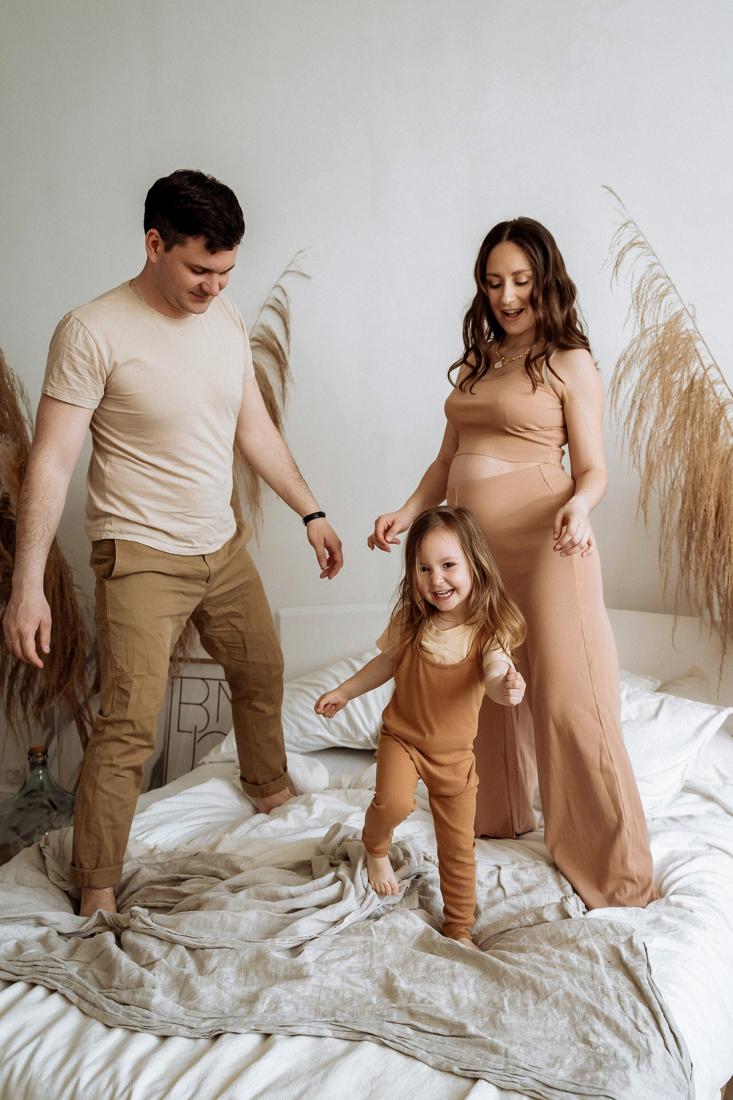 Андрей, Алёна и Анечка. Свадебный фотограф в Москве Яна Деньгина