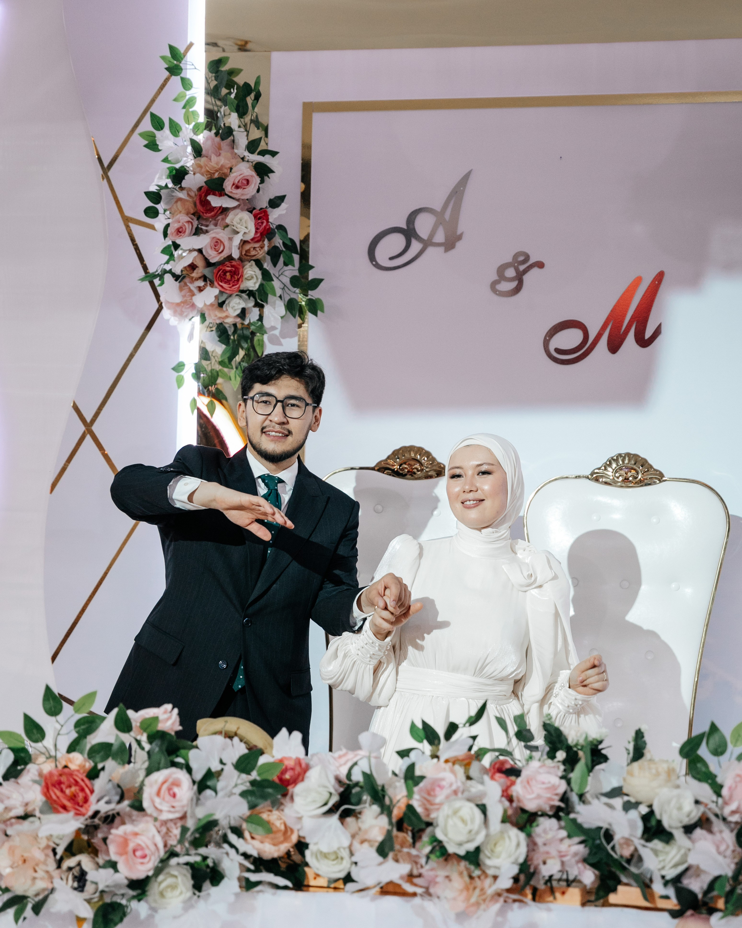 Свадебный банкет Абылайхан и Меруерт. Akkanatart.kz