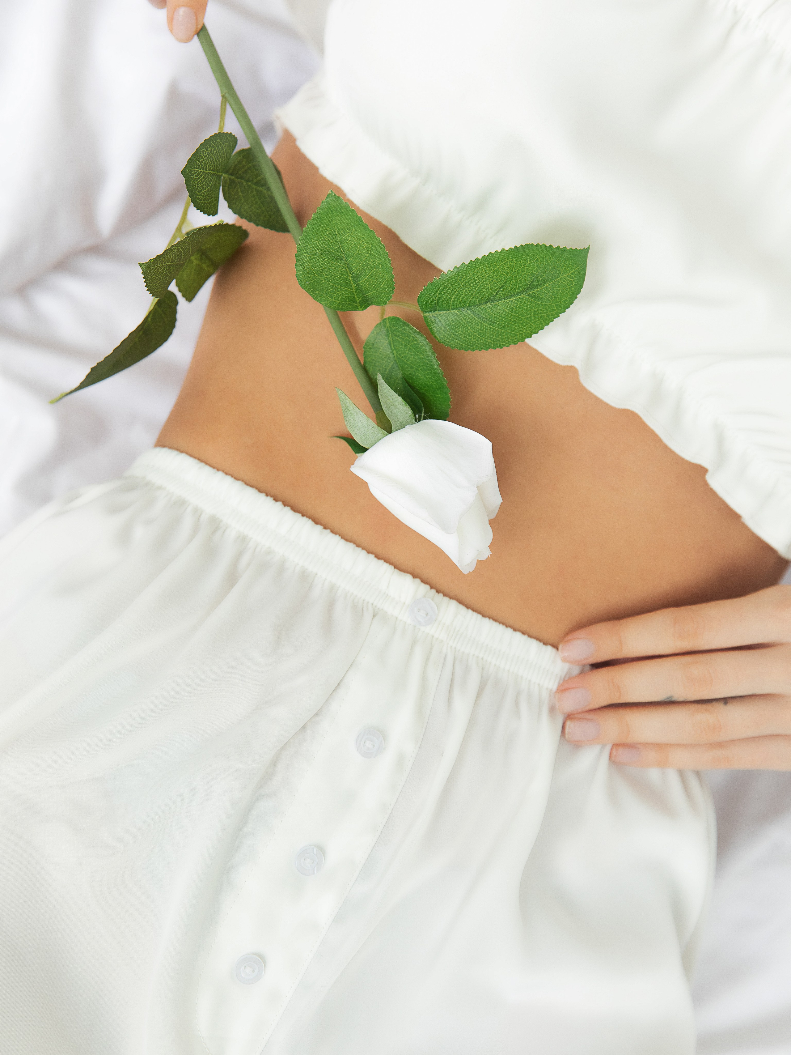 Женские пижамы. Фотостудия предметной и модельной съёмки для маркетплейсов