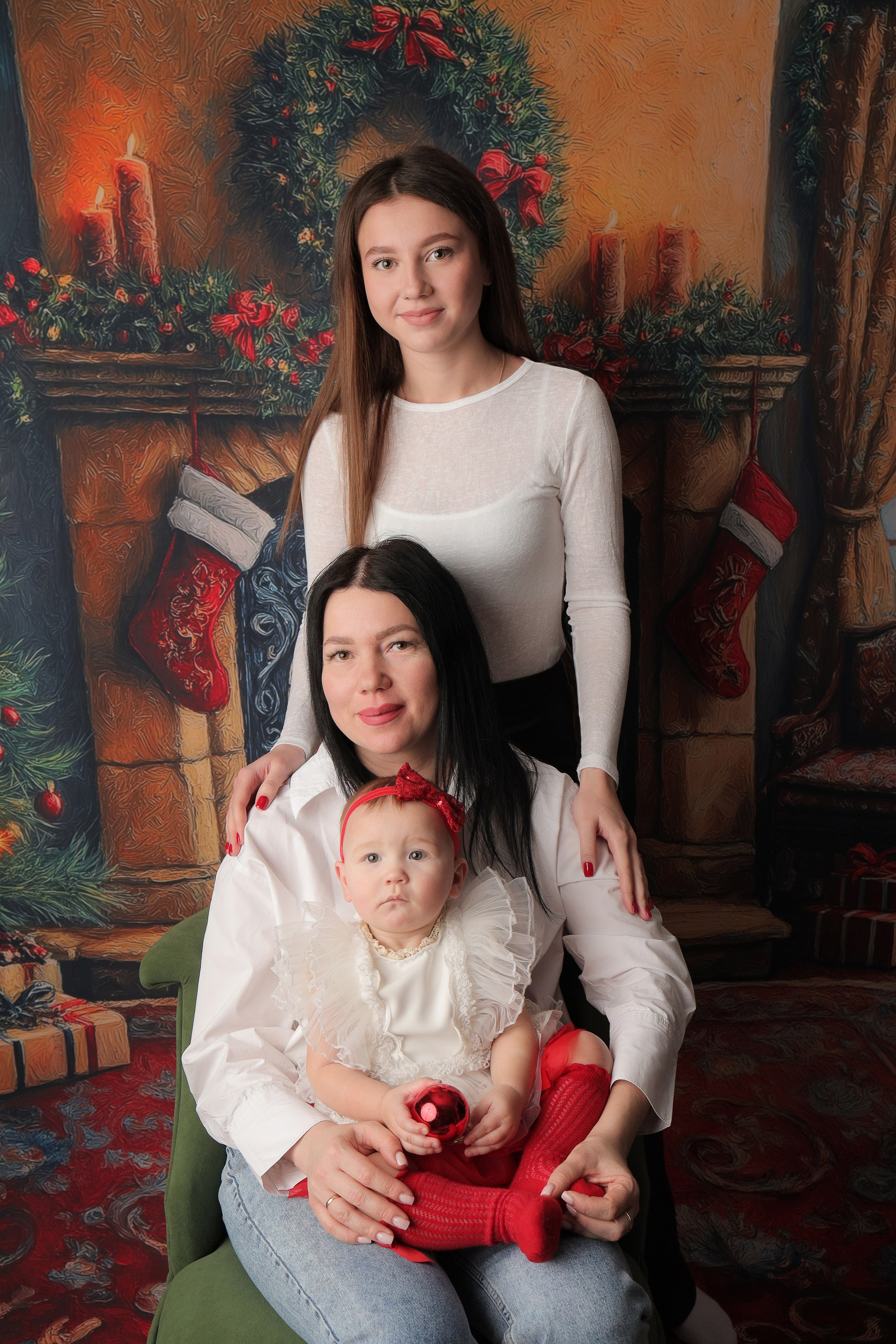 Дарина, 1 годик. Фотограф новорожденных в Новокузнецке Анна Горошникова