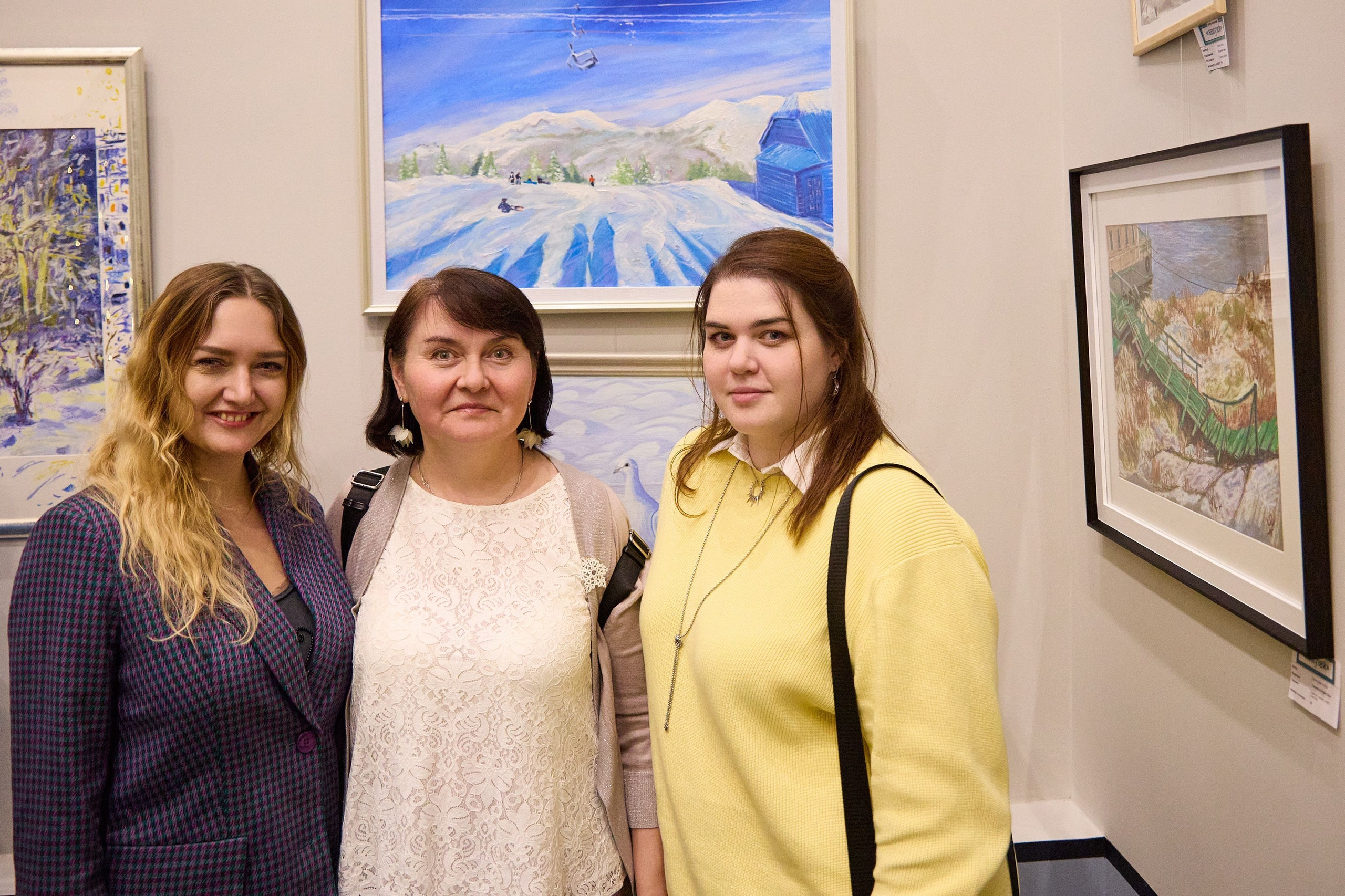 Вернисаж выставки «Зимняя сказка». Фотограф Диана Малышкина