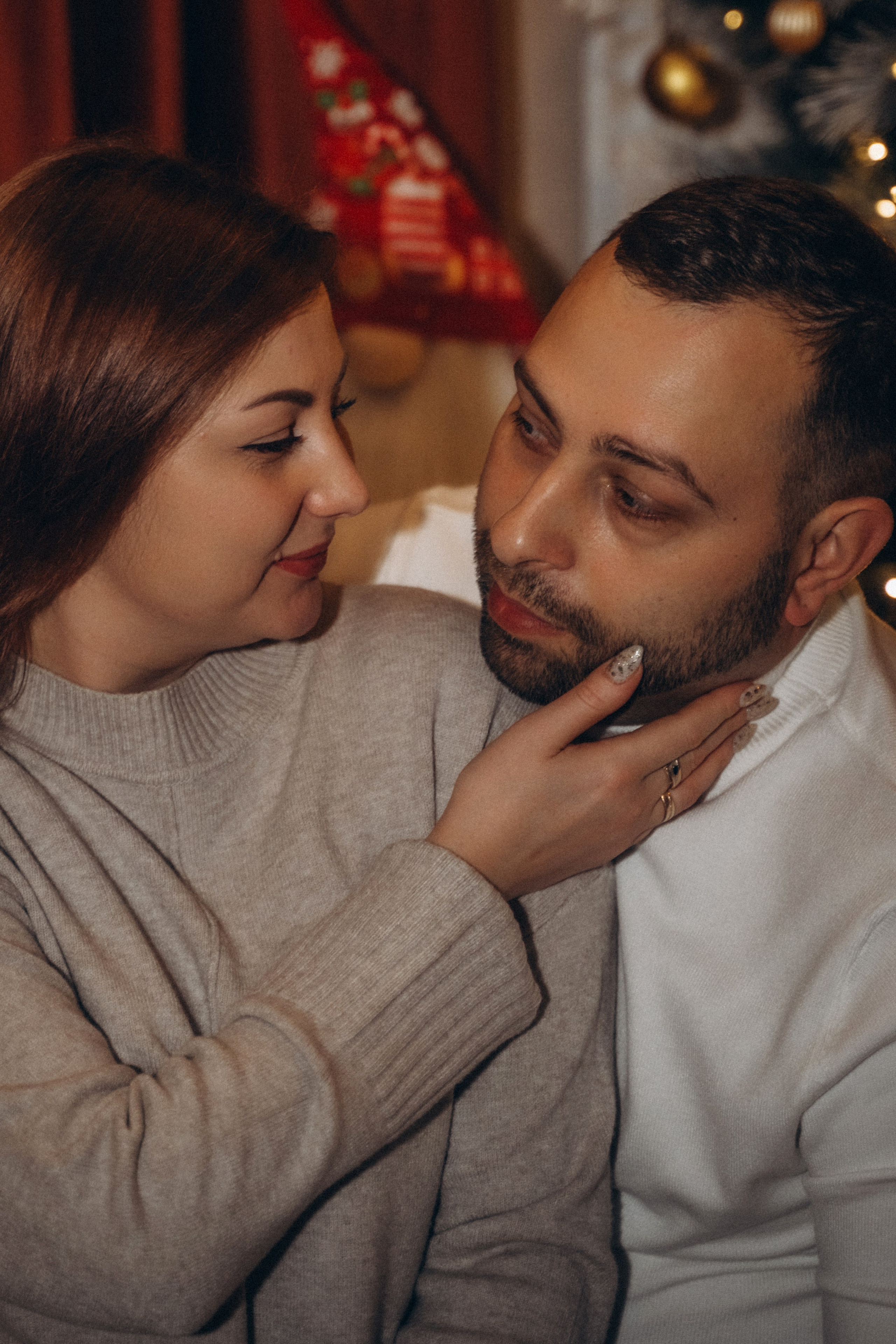 Семья Киприяновы, Новый год дома. Семейный фотограф в Белгороде Амелина Алина