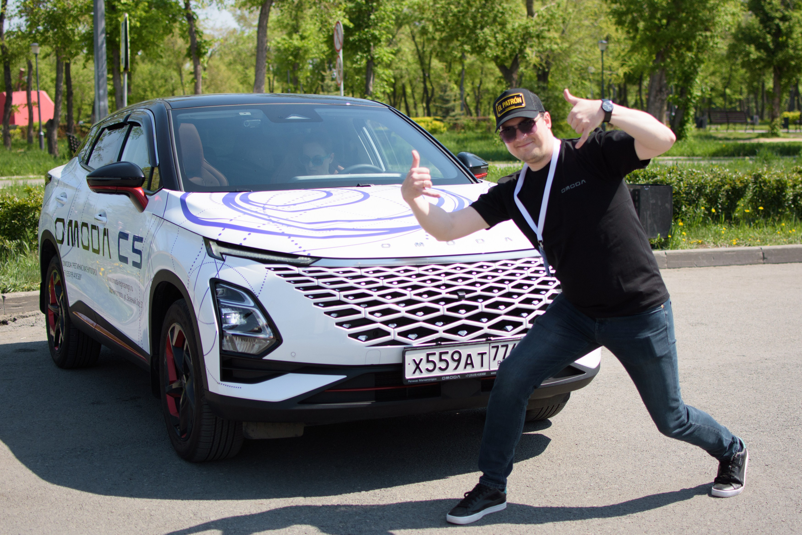 Промо день Omoda. Evgeniy Roslov