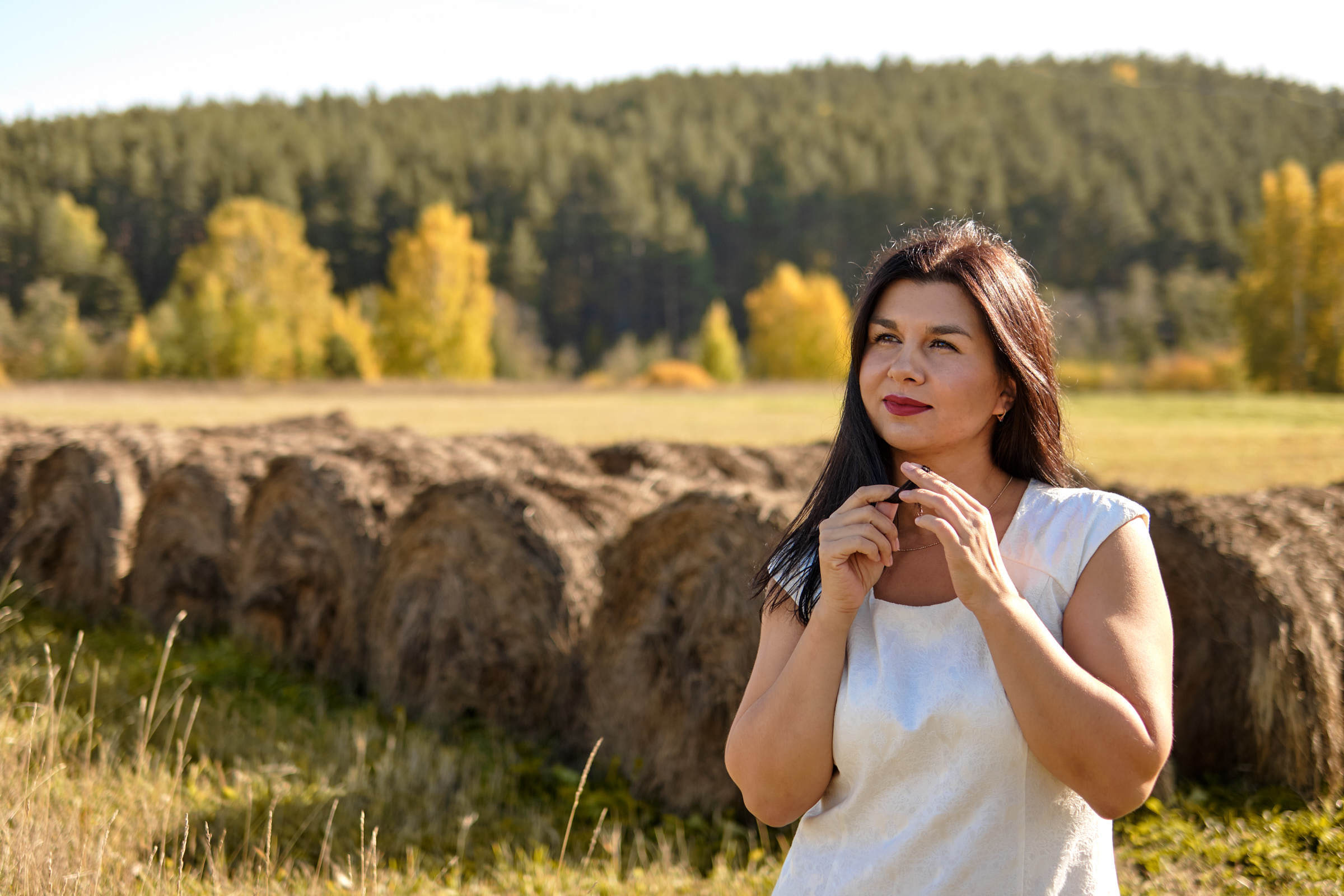 Осень в поле. Профессиональный фотограф в Екатеринбурге Юра Сахар