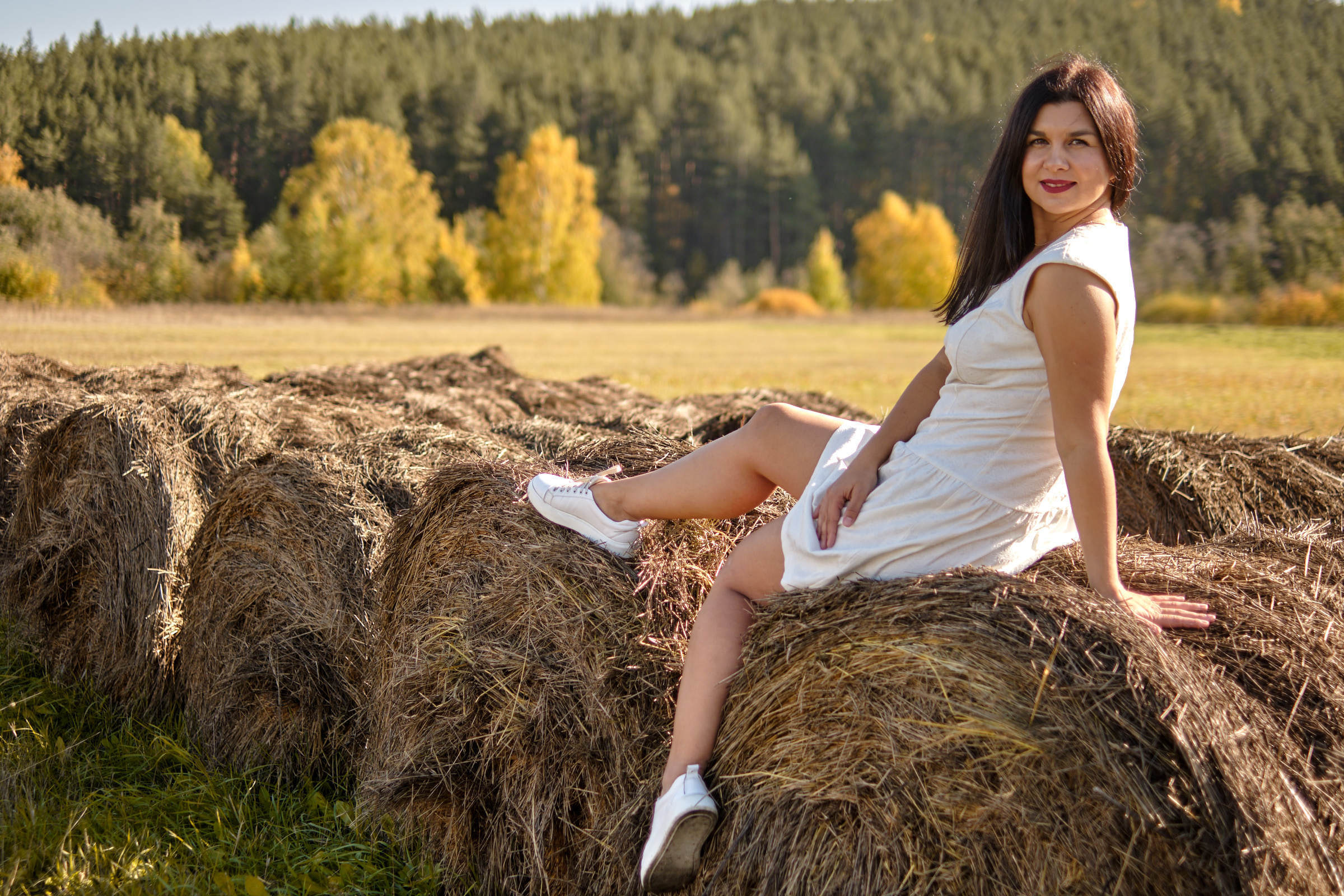Осень в поле. Профессиональный фотограф в Екатеринбурге Юра Сахар