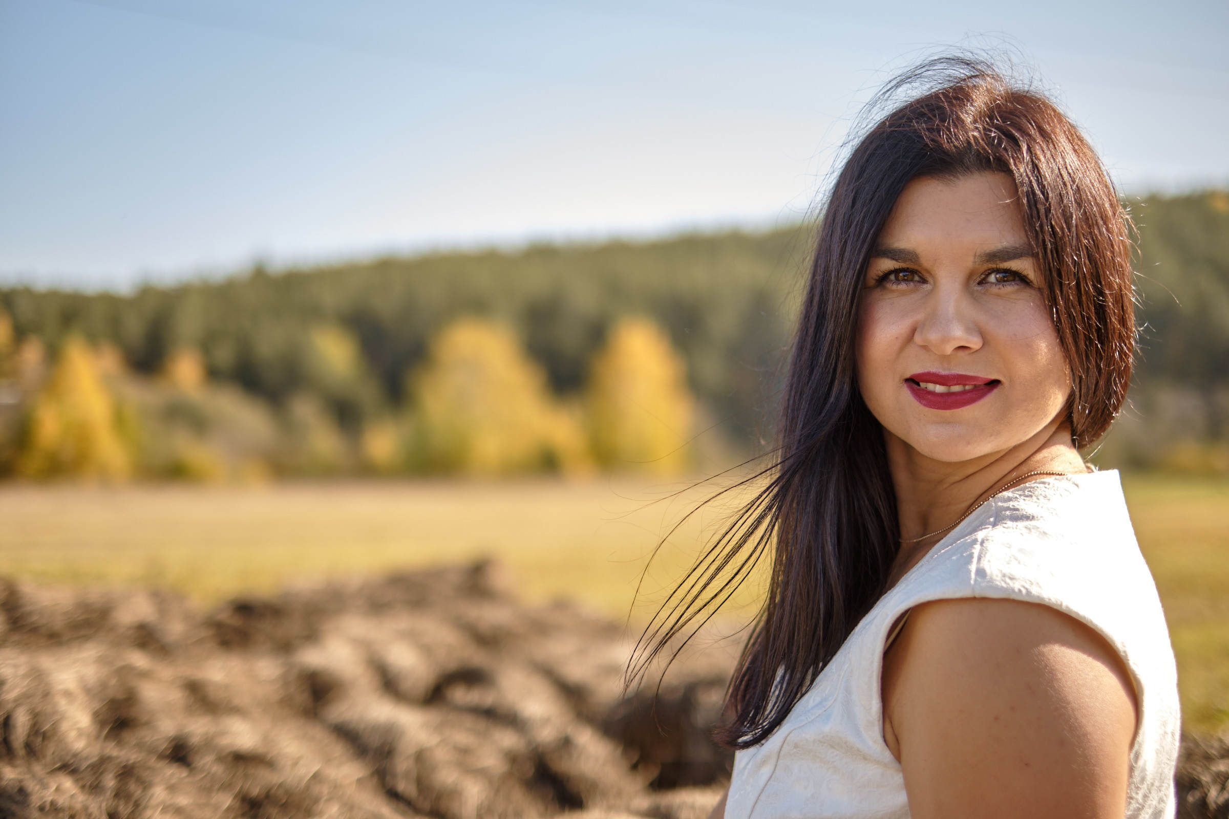 Осень в поле. Профессиональный фотограф в Екатеринбурге Юра Сахар