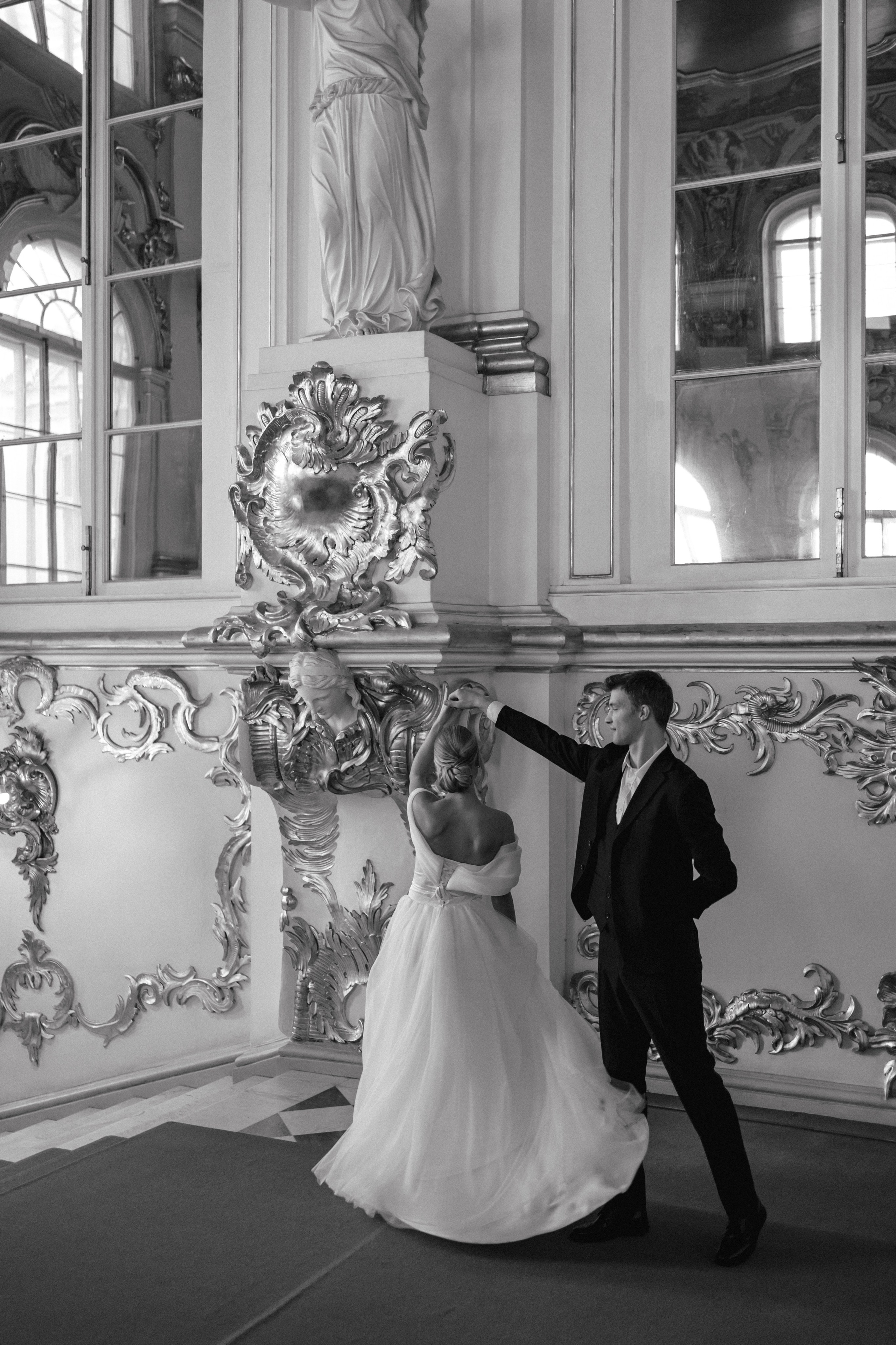 Свадьба в Эрмитаже. Семейный и портретный фотограф в Геленджике Любовь Бодрова