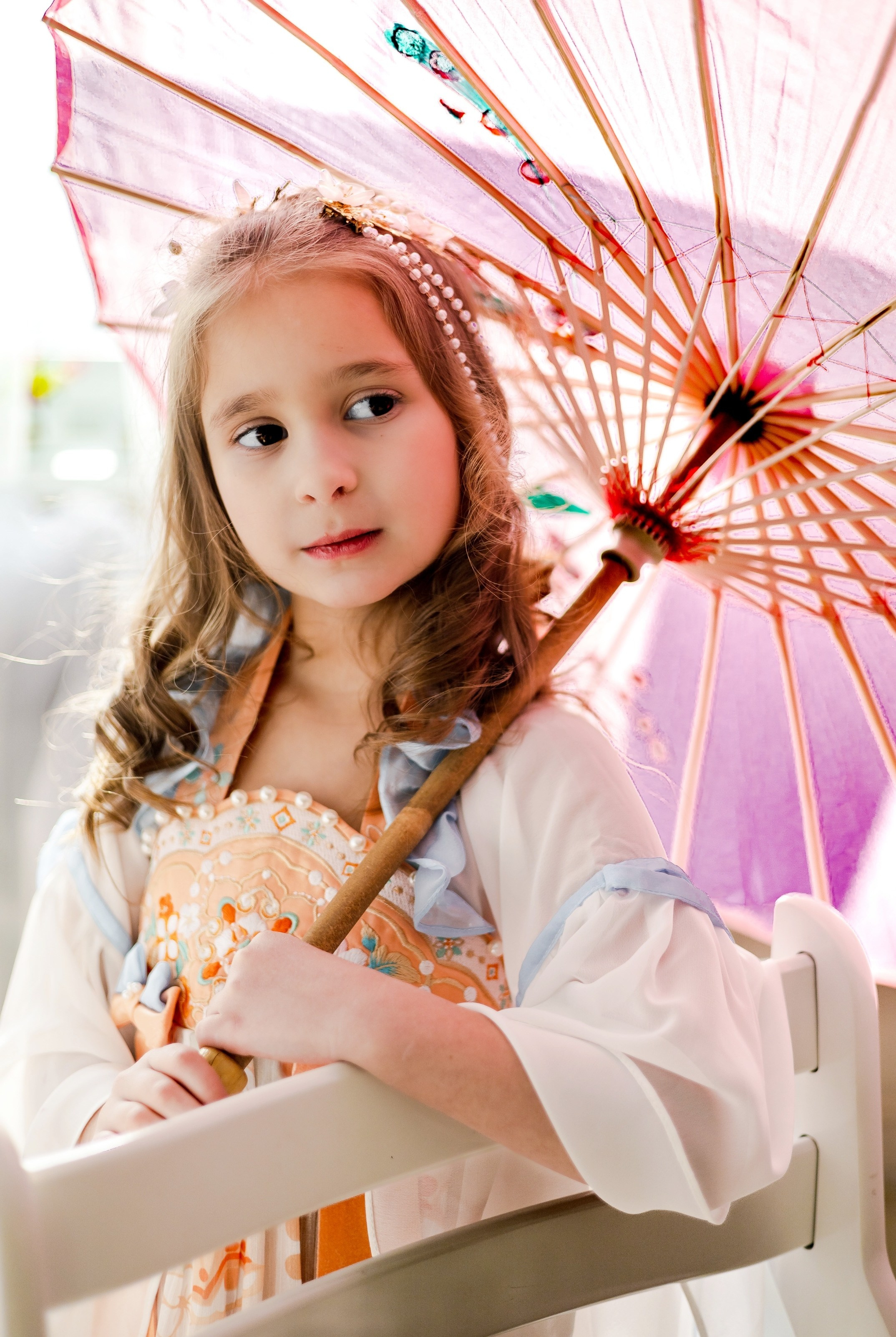 Очень нежная фотосессия в стиле Китай для Александры. Школа для девочек во Владивостоке — Само Совершенство