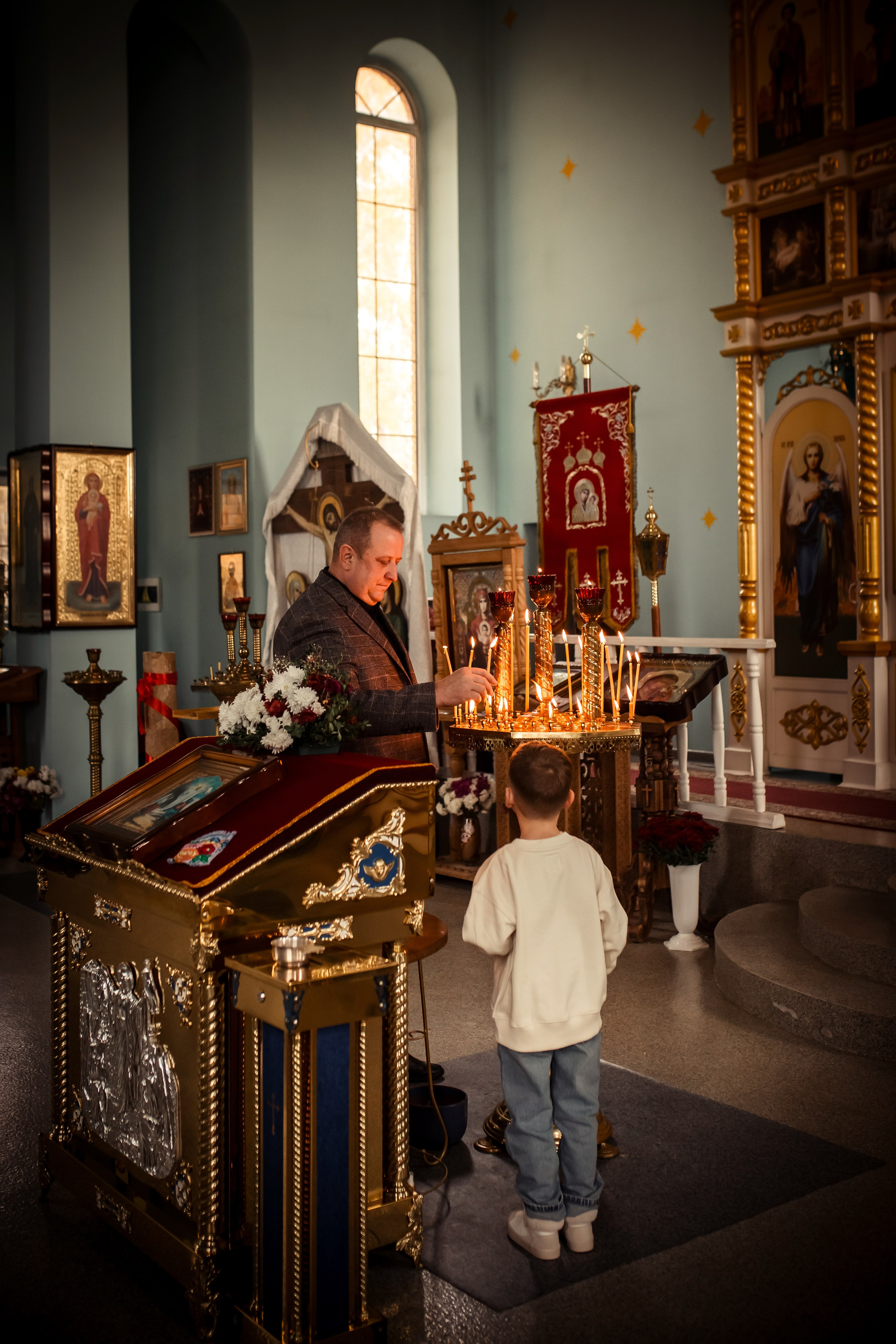 Крещение Верочки