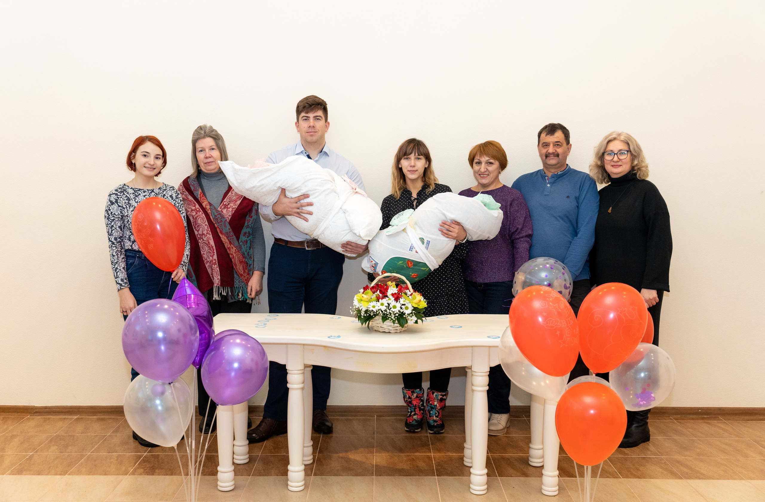 Выписка из роддома. Фотограф на Крещение и Венчание в Туле, детский и семейный фотограф