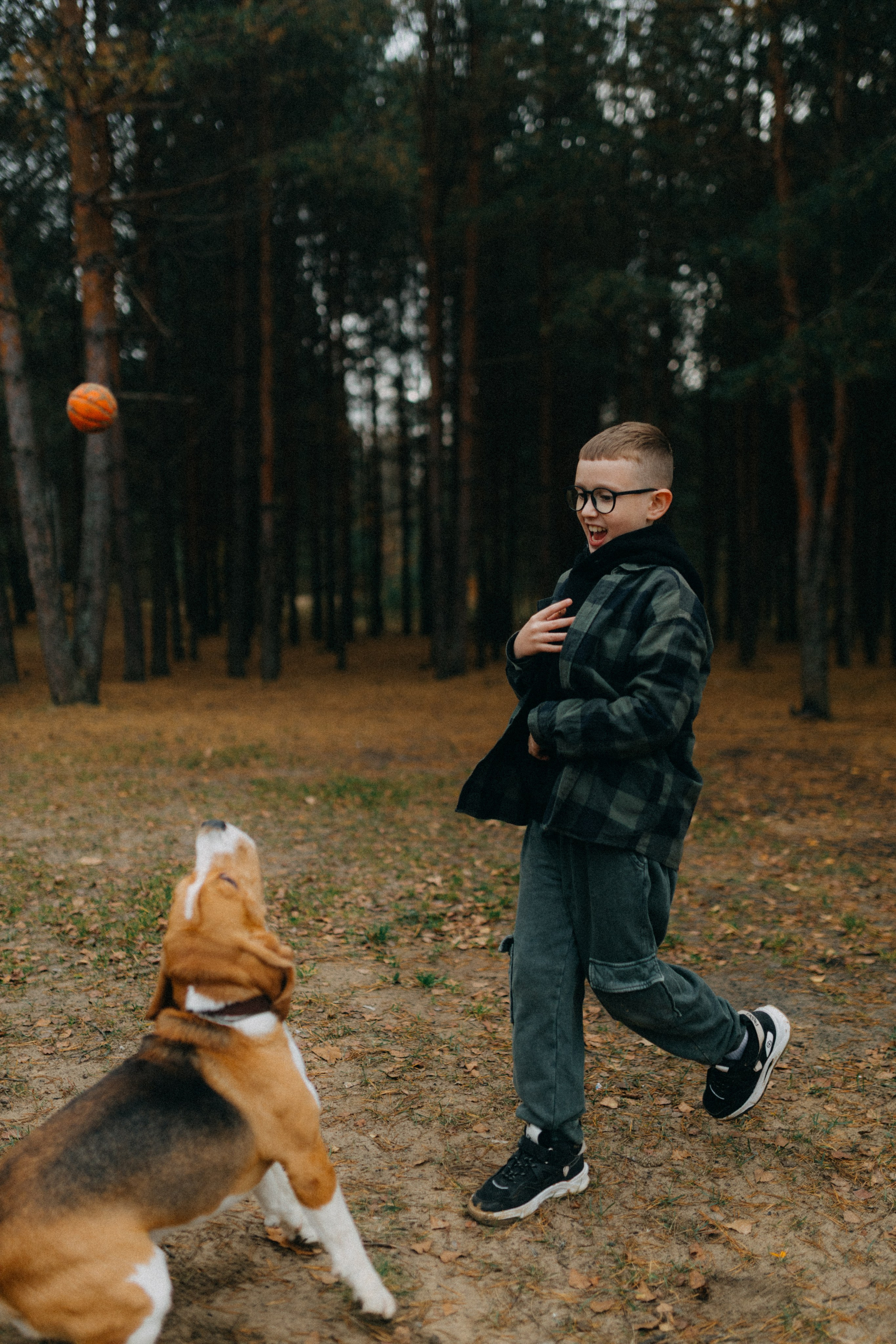 Ксюша & Федя. Прогулка с Лайдом. Фотограф НОГИНСК, Москва, Анастасия Белая