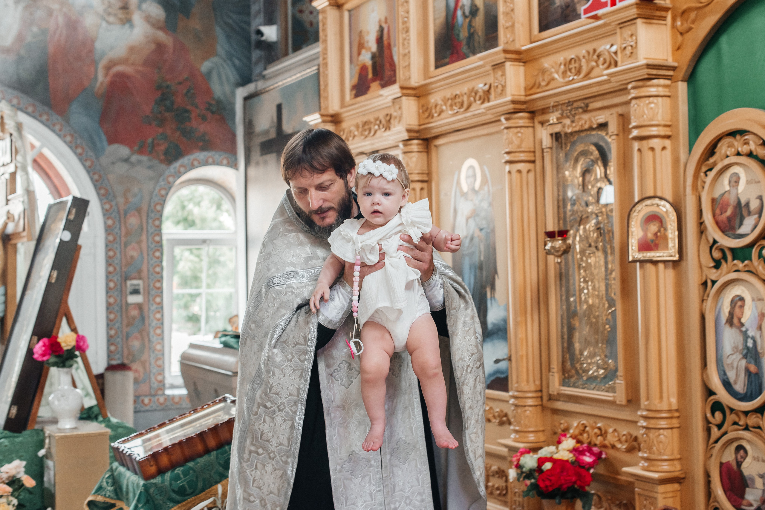 Крещение Ангелины. Детский и семейный фотограф выпускной альбом Приморско-Ахтарск