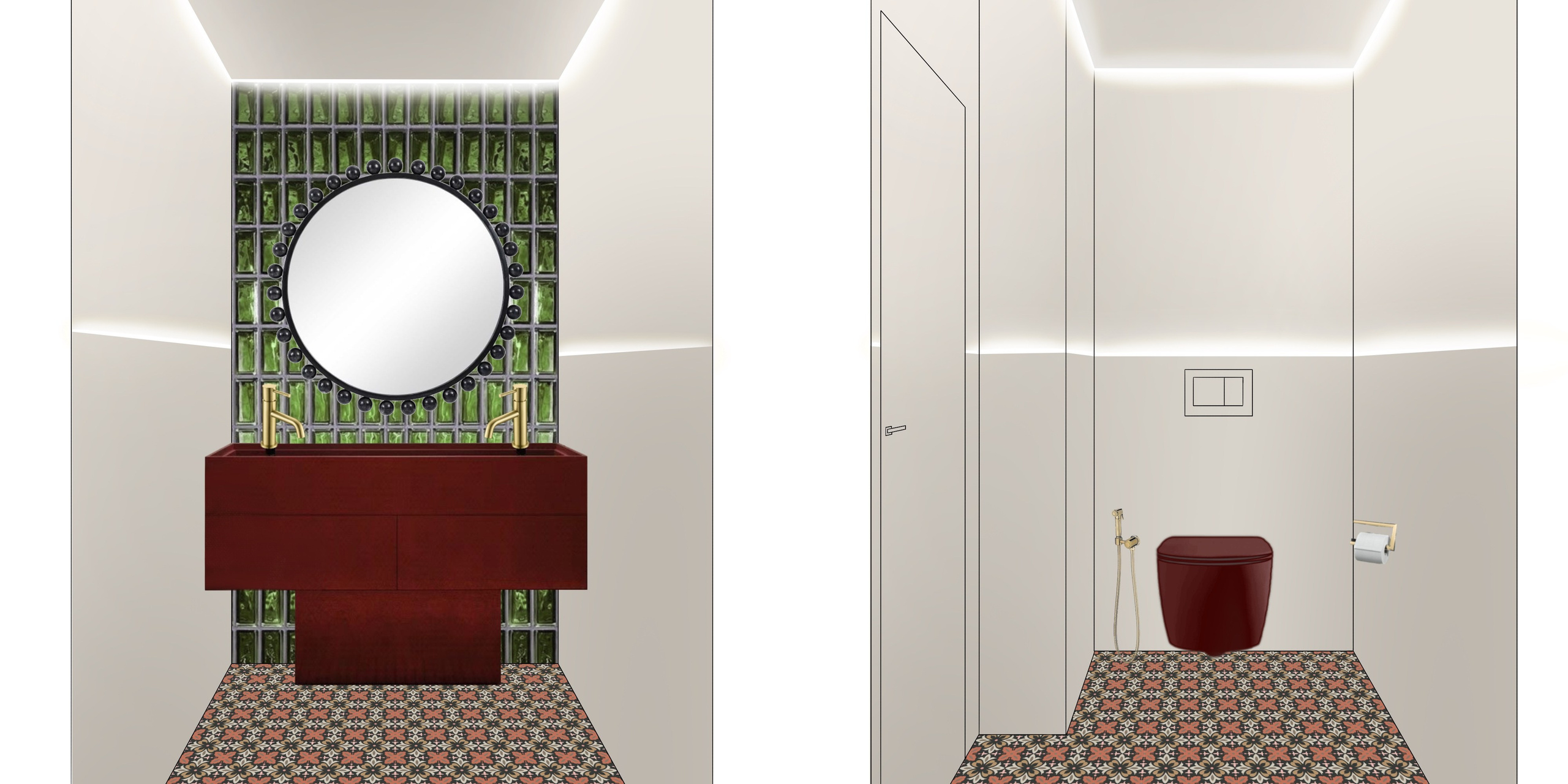 Спа (дизайнеры Ирма Чигарова и Лидия Ефремова). Дизайн интерьеров по всему миру