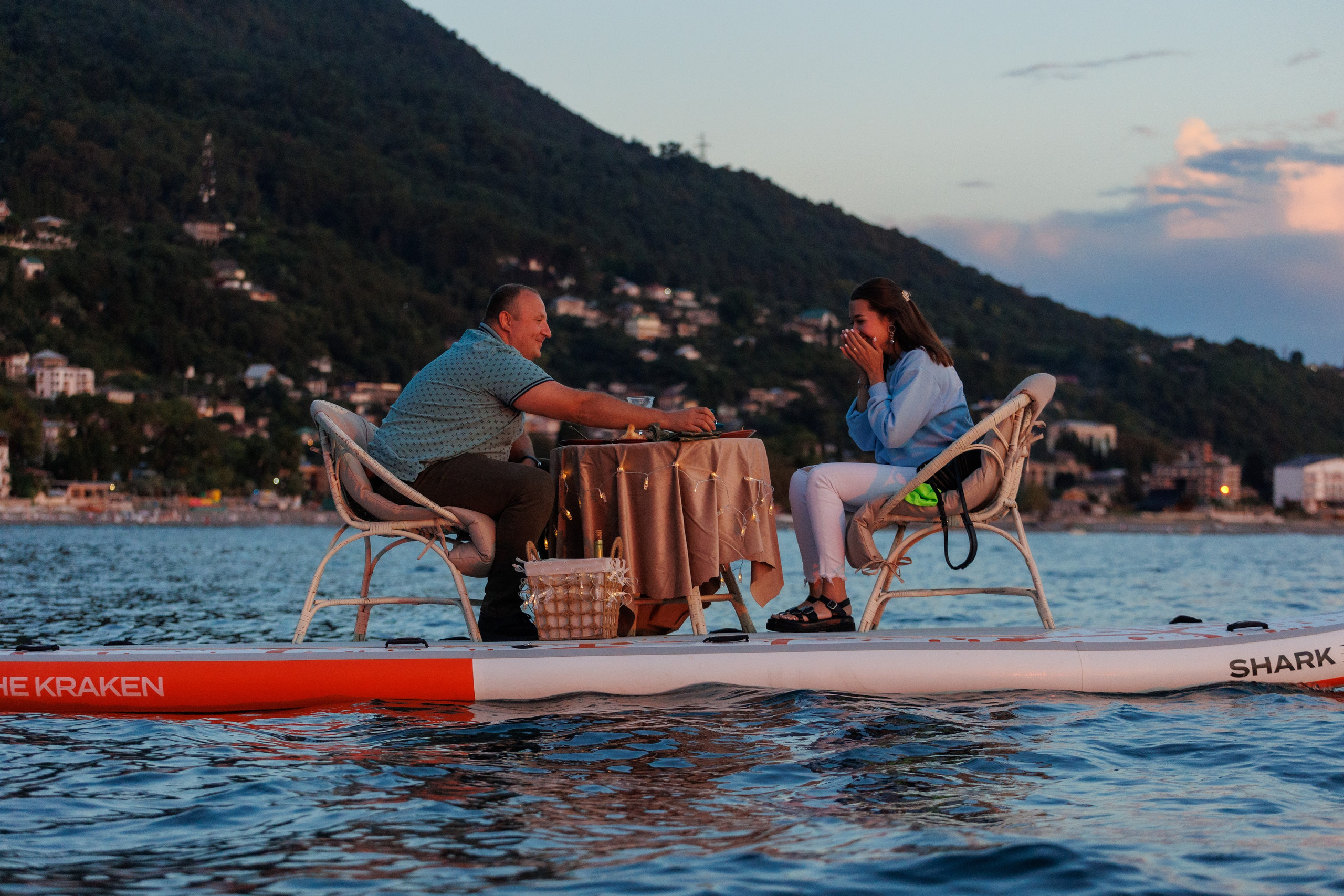 Романтическая съемка на воде. Фотограф в Санкт-Петербурге и Москве Макс Спектор