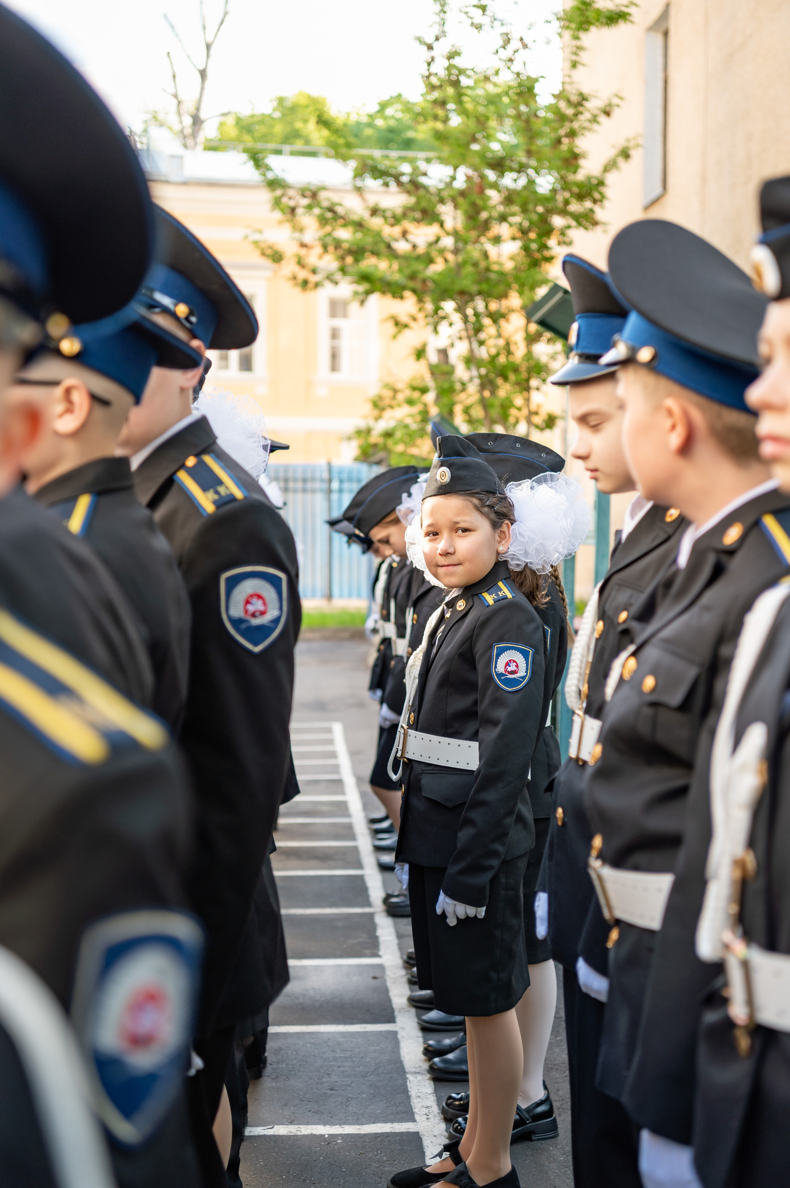 Фотосессия Присяги кадетов «Школа 1231 им. В. Д. Поленова». Детский и семейный фотограф г. Москва Оксана Катаджи
