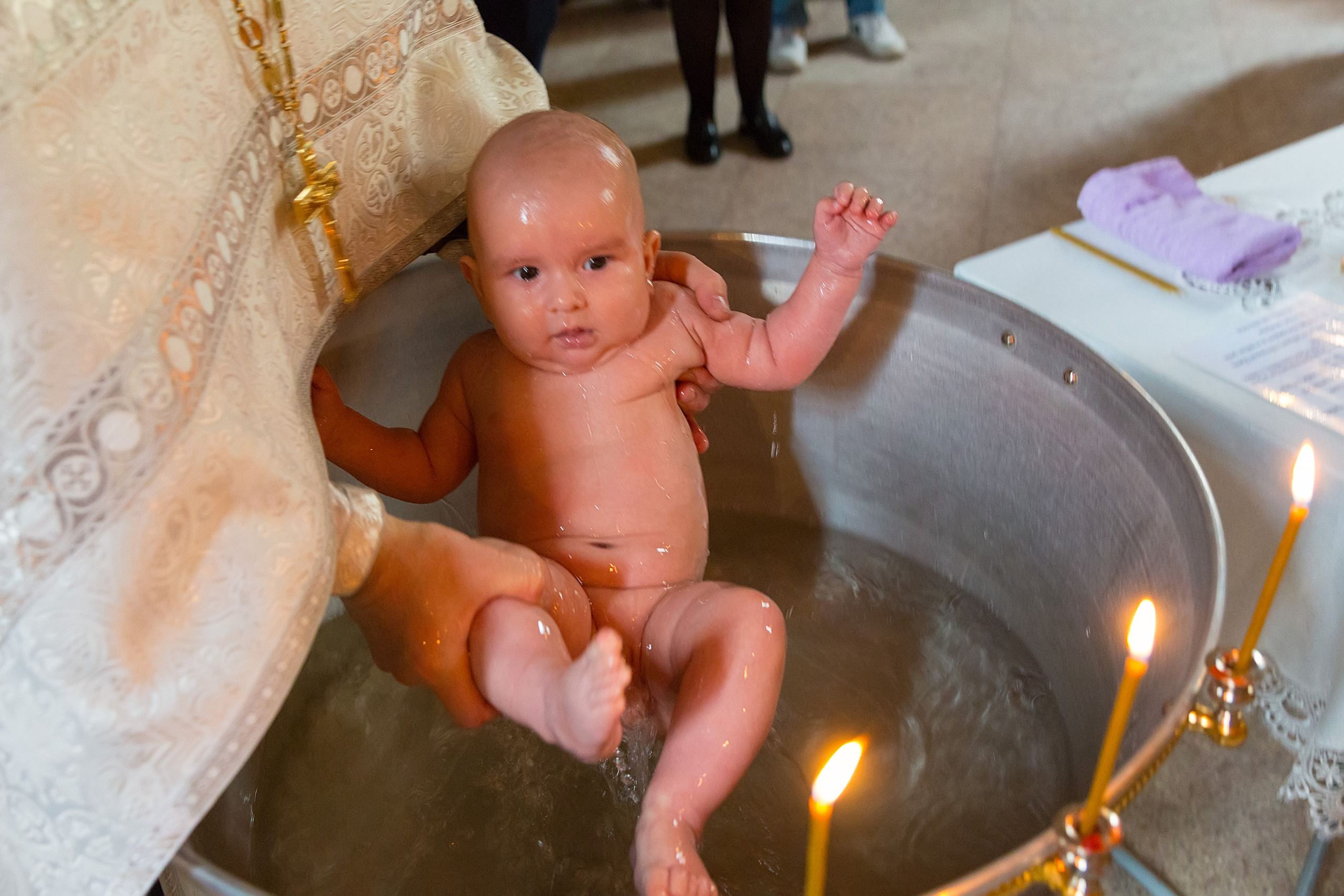 Таинство Крещения. Семейный и детский фотограф в Москве Екатерина Лебедева