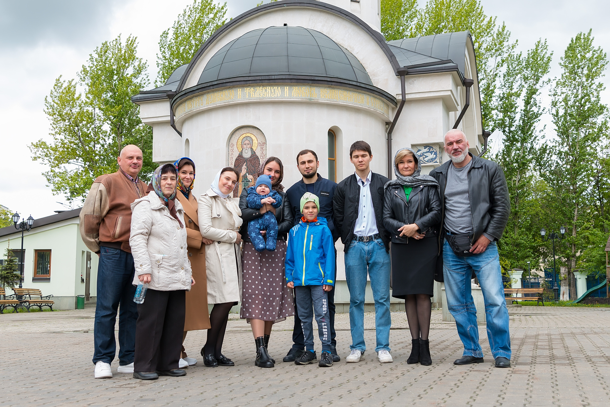 Таинство Крещения. Семейный и детский фотограф в Москве Екатерина Лебедева