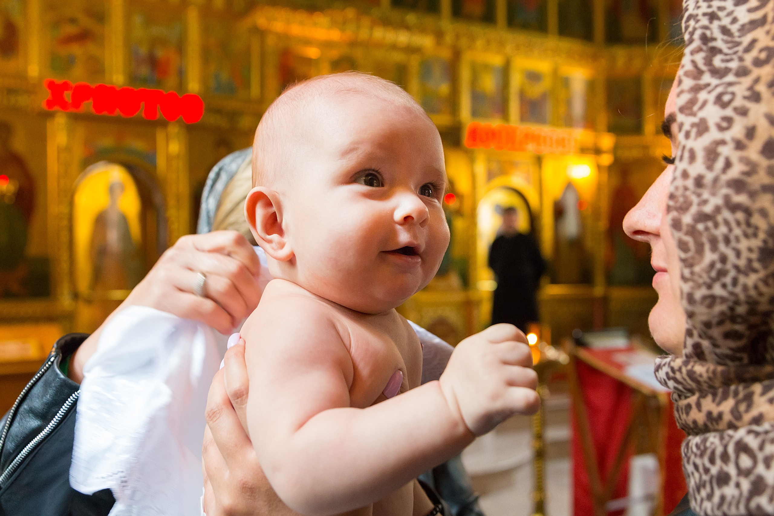 Таинство Крещения. Семейный и детский фотограф в Москве Екатерина Лебедева