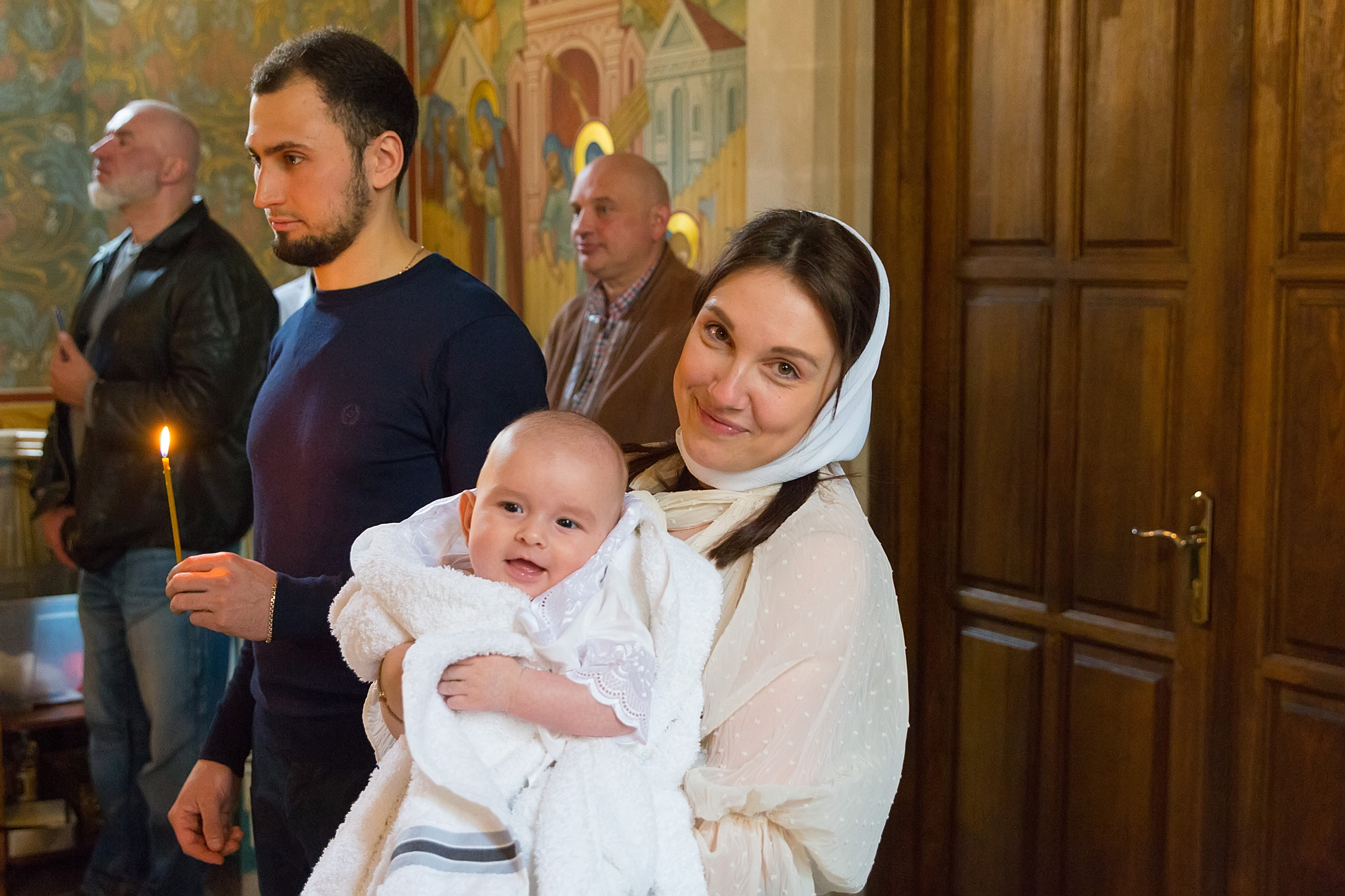 Таинство Крещения. Семейный и детский фотограф в Москве Екатерина Лебедева